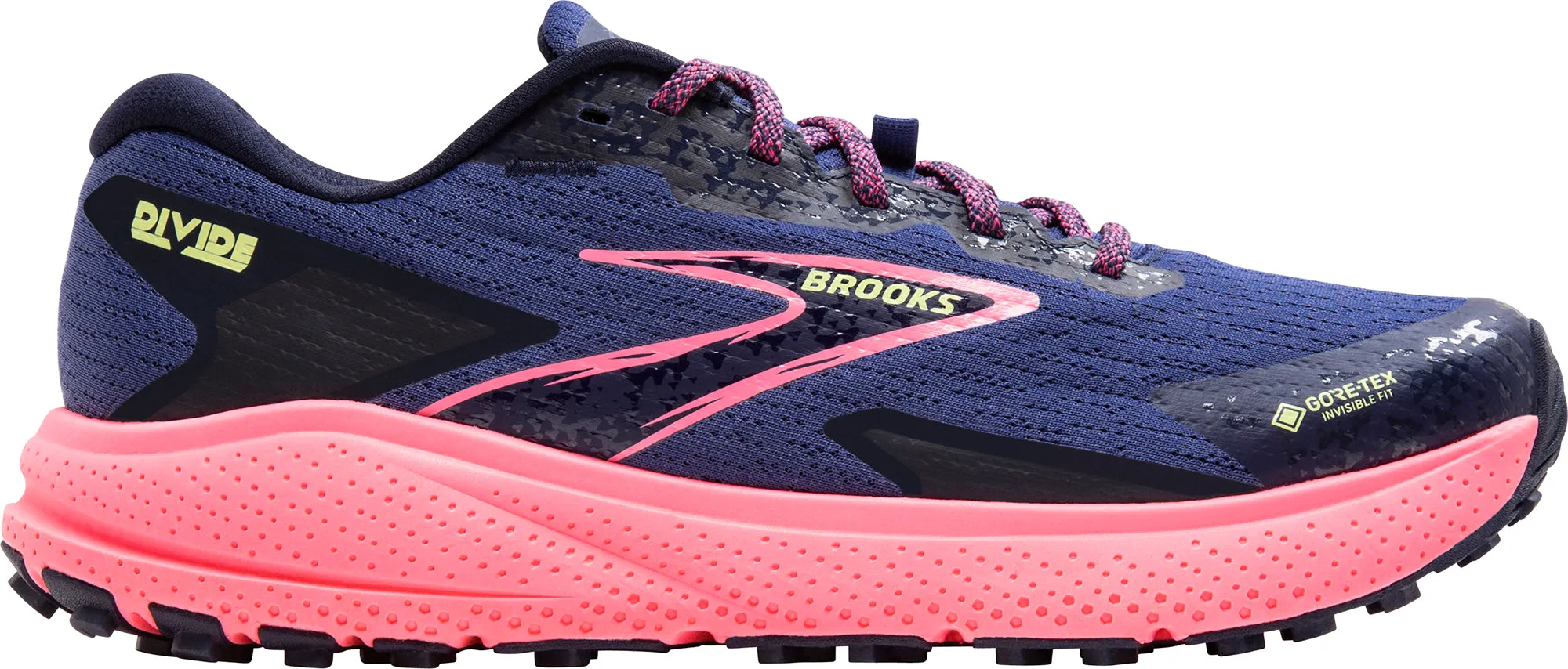 Schuhe Brooks Brooks Divide 5 GORE-TEX Damen Trailrunning-Schuhe - Blau