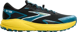 Shoes Brooks Brooks Divide 5 Mens Trail Running Shoes - Black