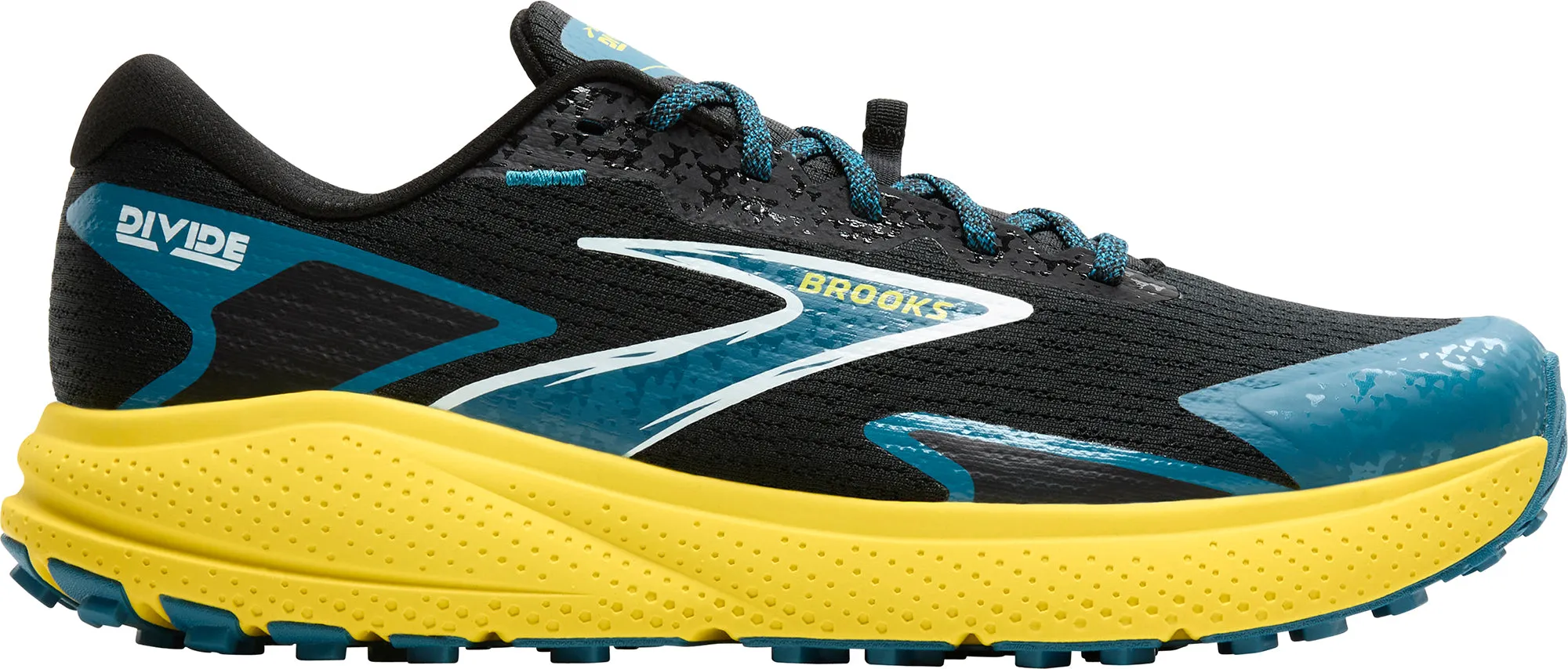 Schuhe Brooks Brooks Divide 5 Herren Trailrunning-Schuhe - Schwarz