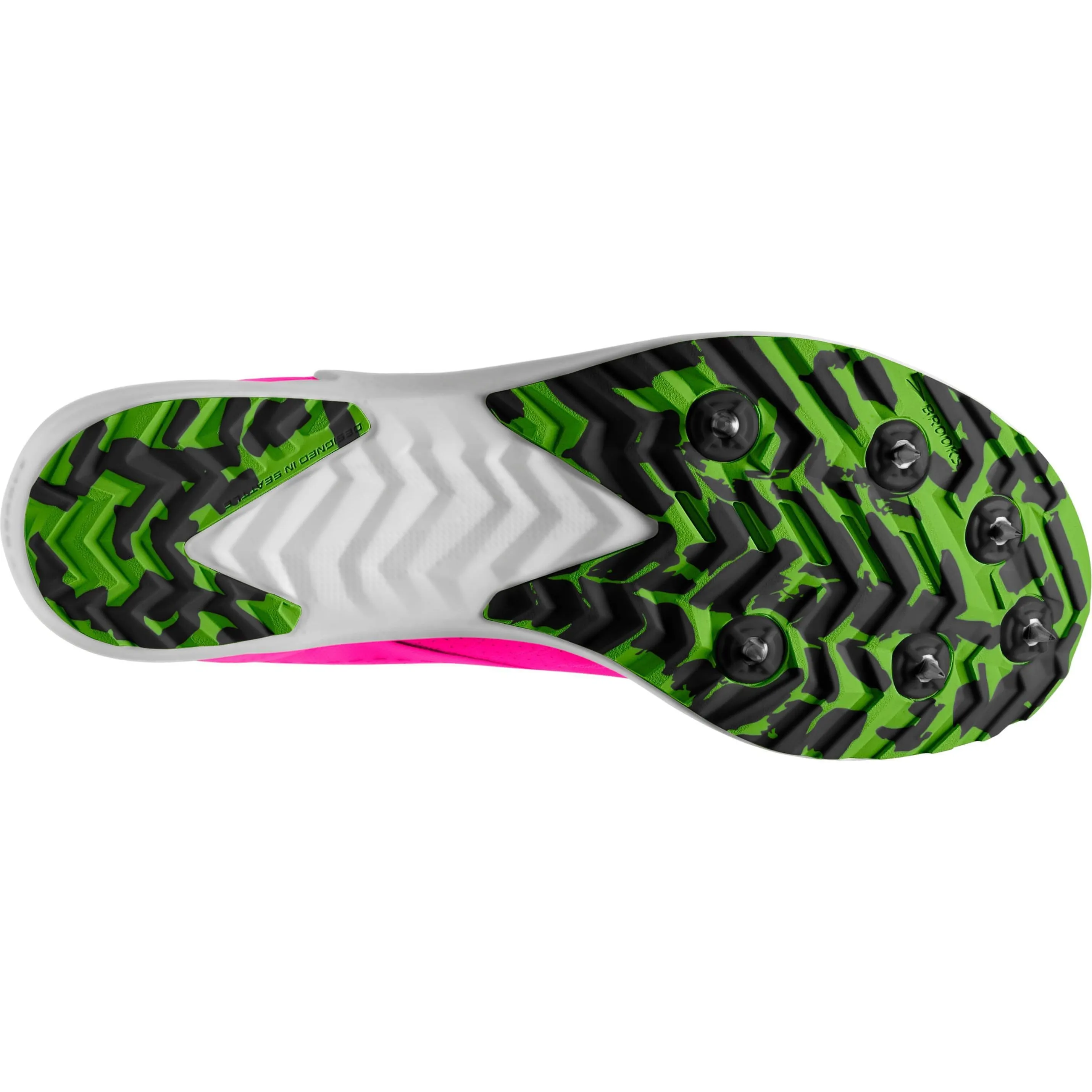 Schuhe Brooks Brooks Draft XC Damen Cross Country Spikes - Pink