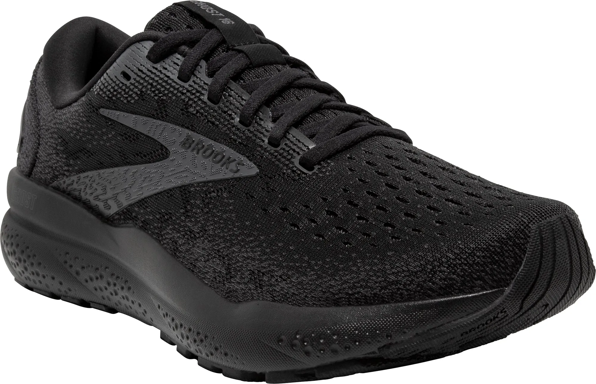 Schuhe Brooks Brooks Ghost 16 WEITE PASSFORM Damen Laufschuhe - Schwarz