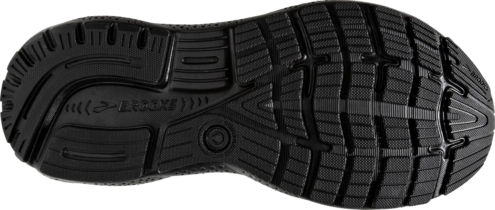 Schuhe Brooks Brooks Ghost 16 WEITE PASSFORM Damen Laufschuhe - Schwarz