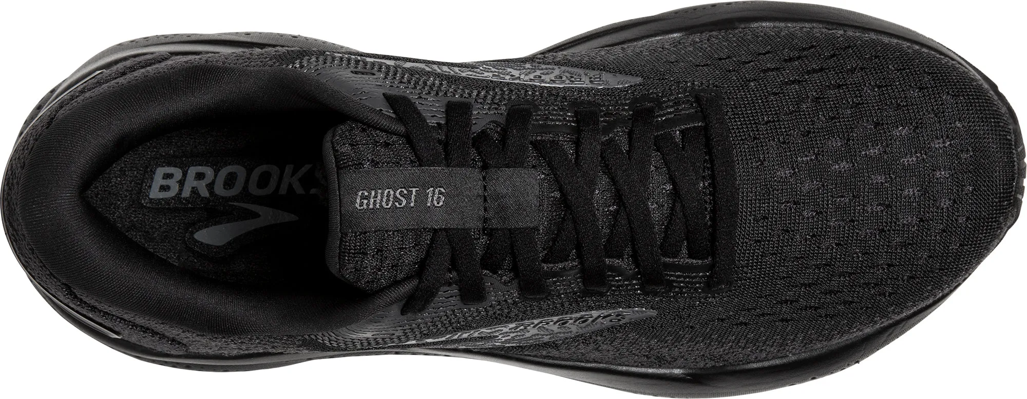 Schuhe Brooks Brooks Ghost 16 WEITE PASSFORM Damen Laufschuhe - Schwarz