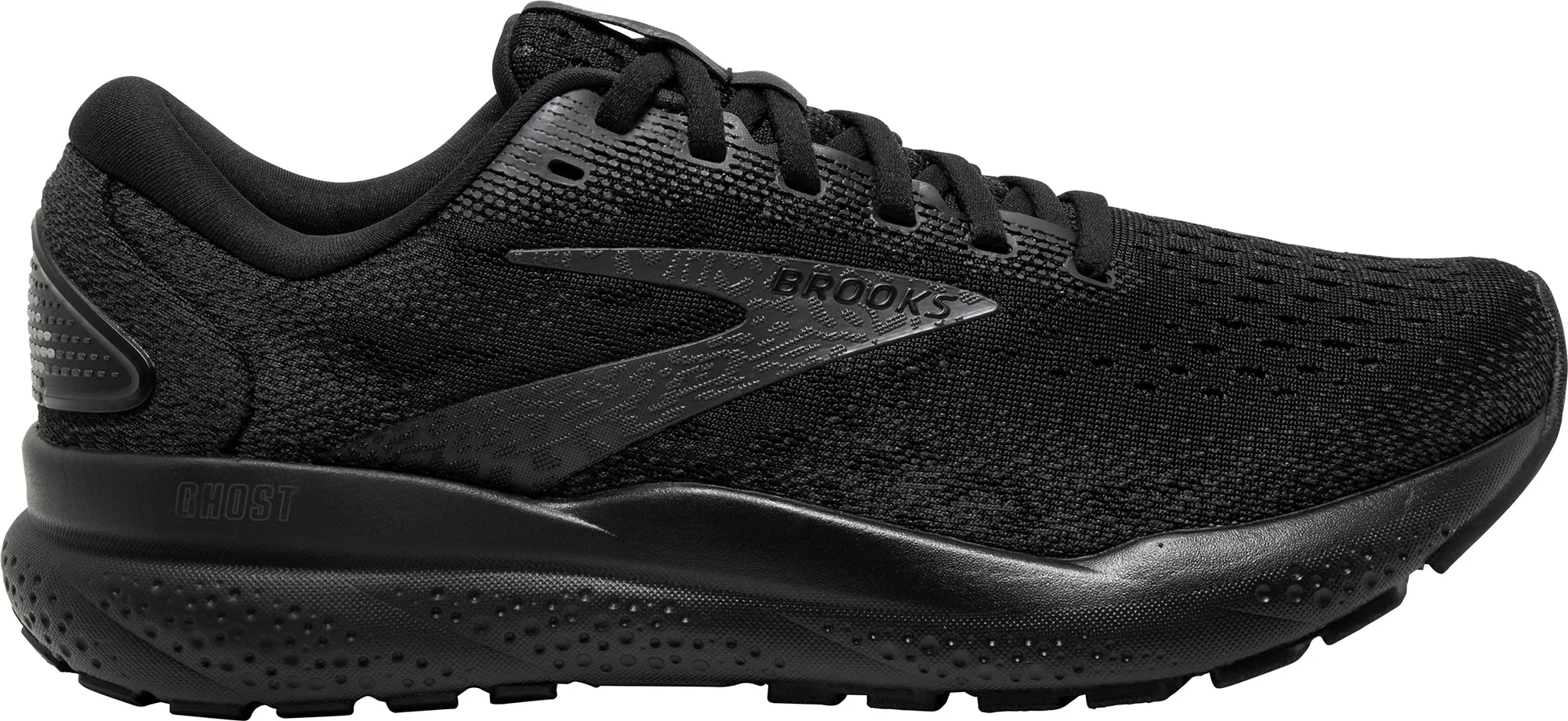 Schuhe Brooks Brooks Ghost 16 WEITE PASSFORM Damen Laufschuhe - Schwarz