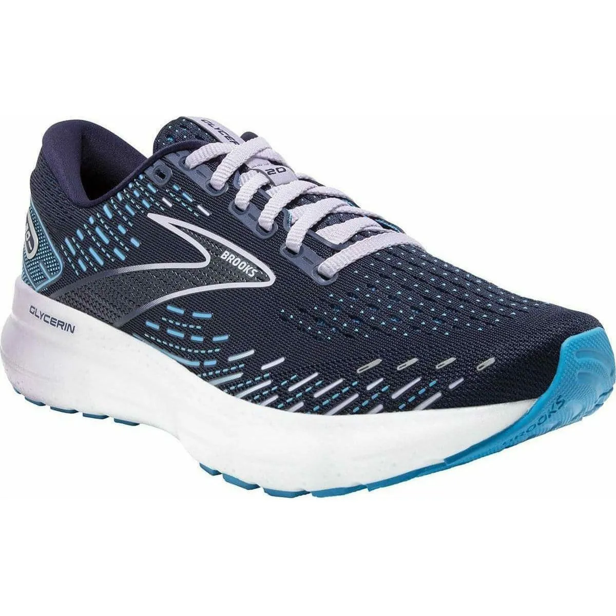 Schuhe Brooks Brooks Glycerin 20 Damen Laufschuhe - Blau