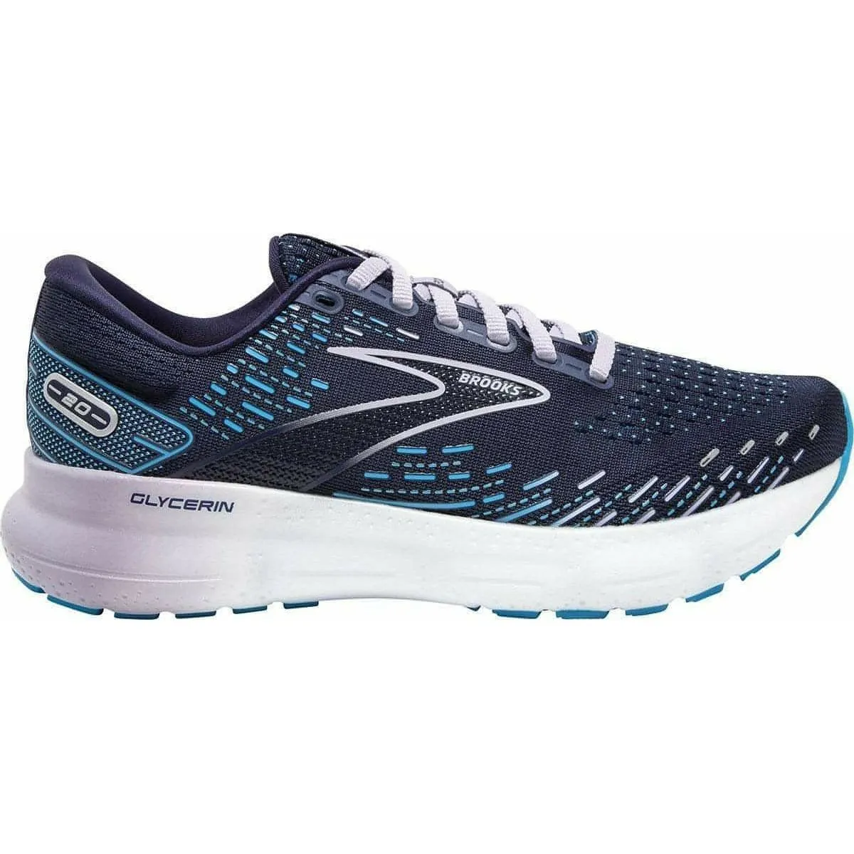 Schuhe Brooks Brooks Glycerin 20 Damen Laufschuhe - Blau
