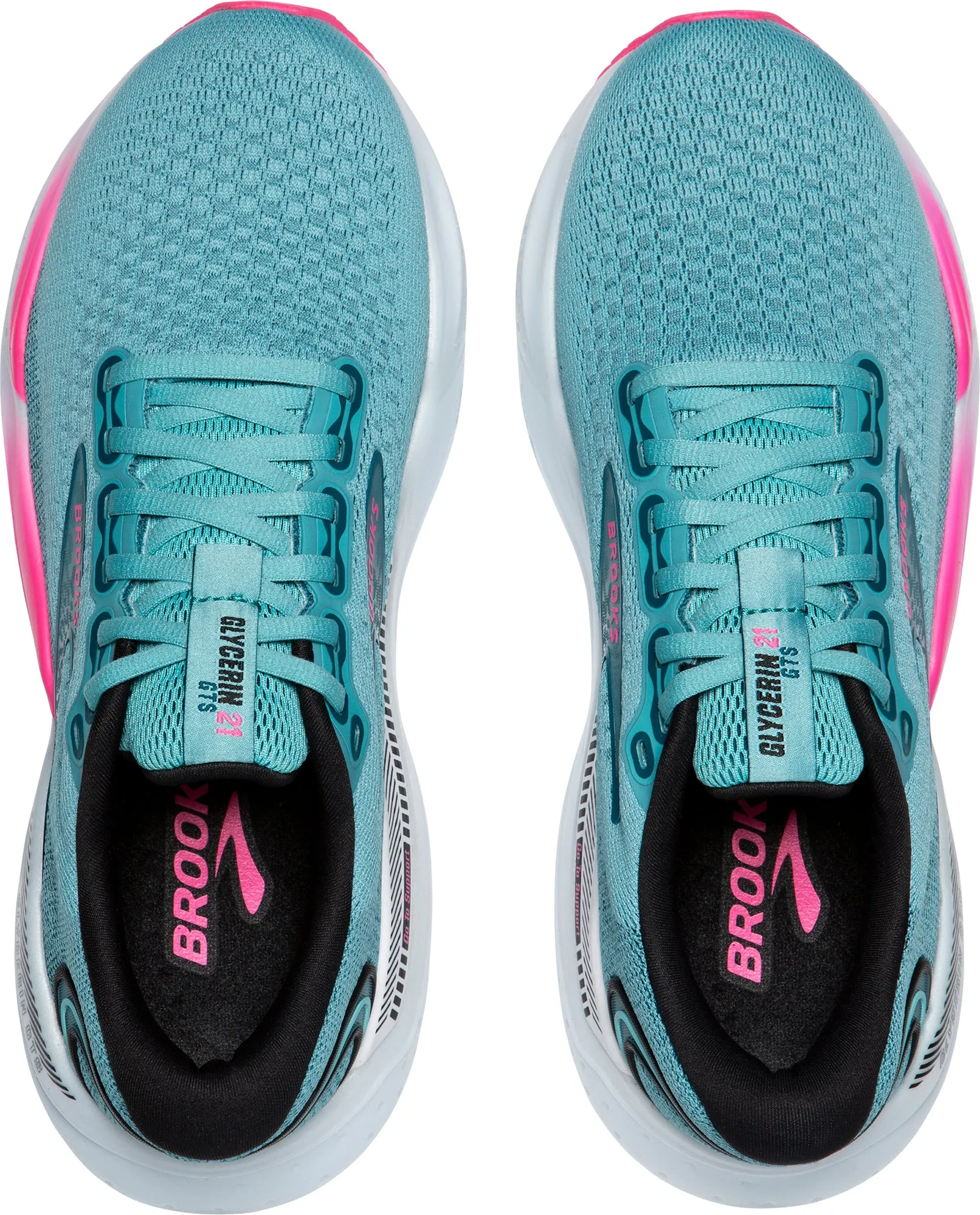 Schuhe Brooks Brooks Glycerin GTS 21 Damen Laufschuhe - Blau