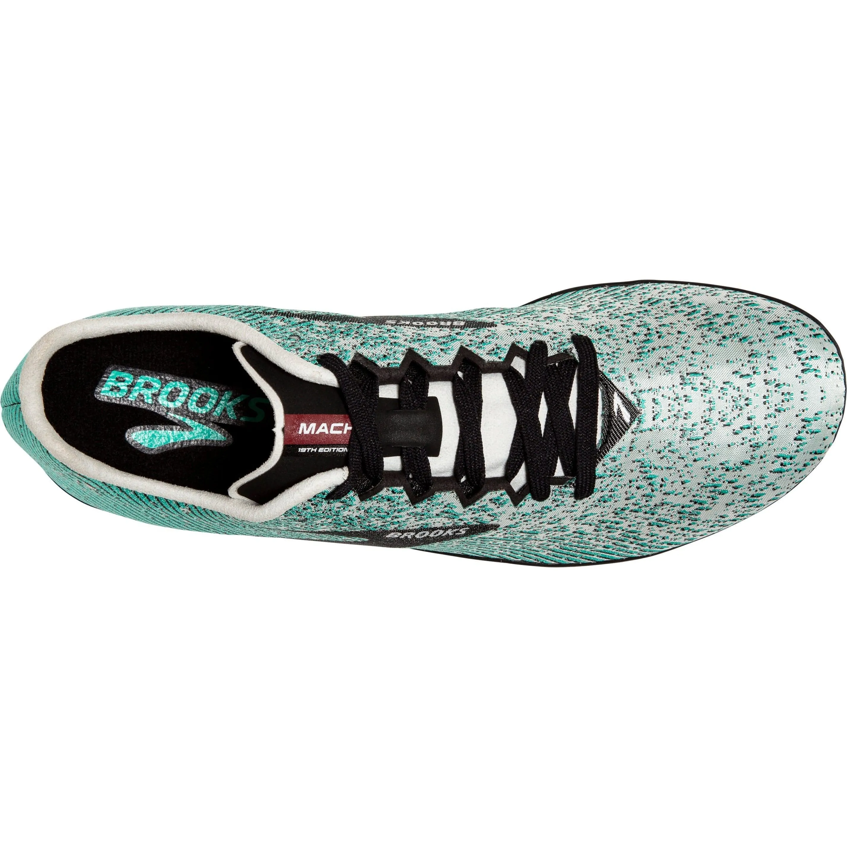 Schuhe Brooks Brooks Mach 19 Spikeless Damen Cross Country Spikes - Grün