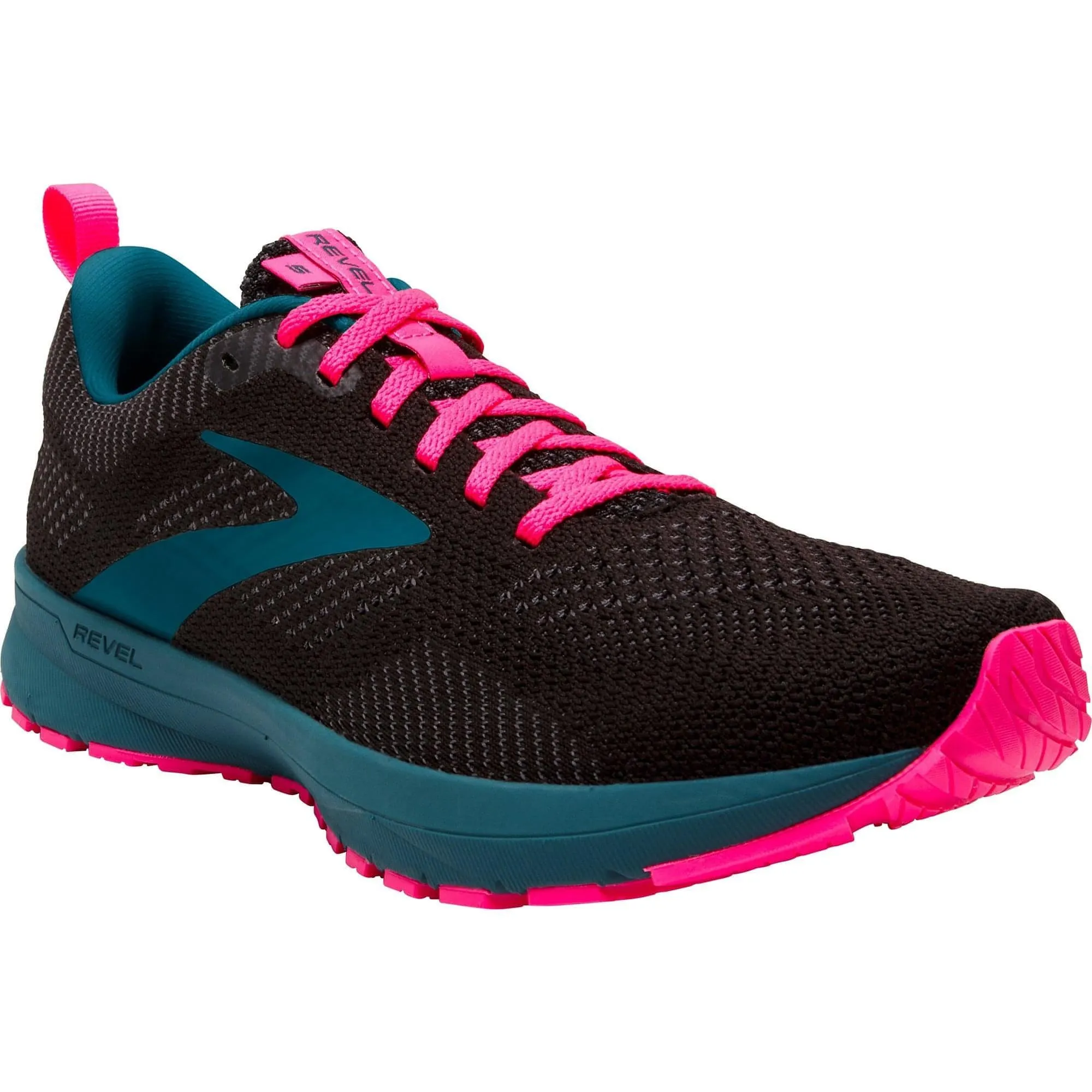 Schuhe Brooks Brooks Revel 5 Damen Laufschuhe - Schwarz