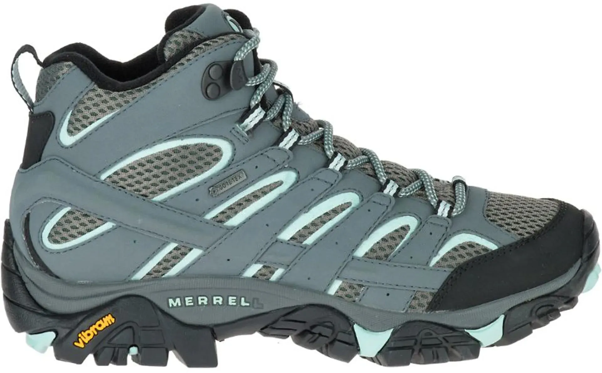 Schuhe Merrell Merrell Moab 2 Mid GORE-TEX Damen Wanderstiefel - Blau