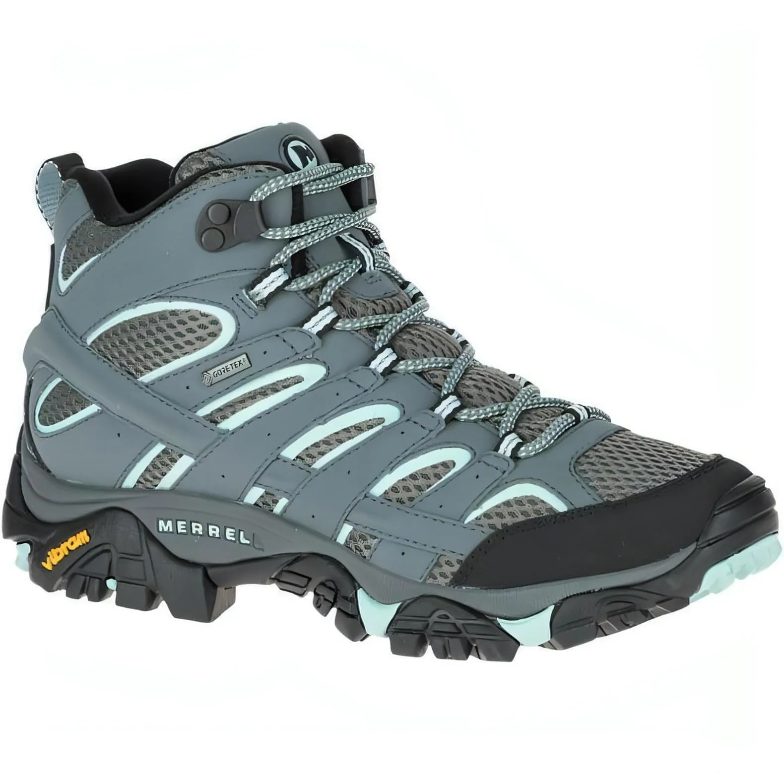 Schuhe Merrell Merrell Moab 2 Mid GORE-TEX Damen Wanderstiefel - Blau