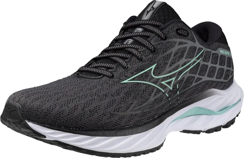 Schuhe Mizuno Mizuno Wave Inspire 20 WEITE PASSFORM (D) Damen Laufschuhe - Grau