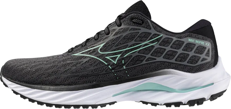Schuhe Mizuno Mizuno Wave Inspire 20 Damen Laufschuhe - Grau
