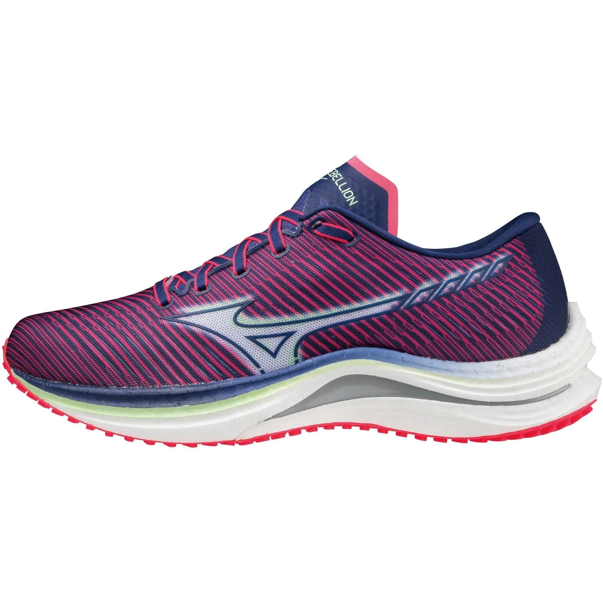 Schuhe Mizuno Mizuno Wave Rebellion Damen Laufschuhe - Rosa