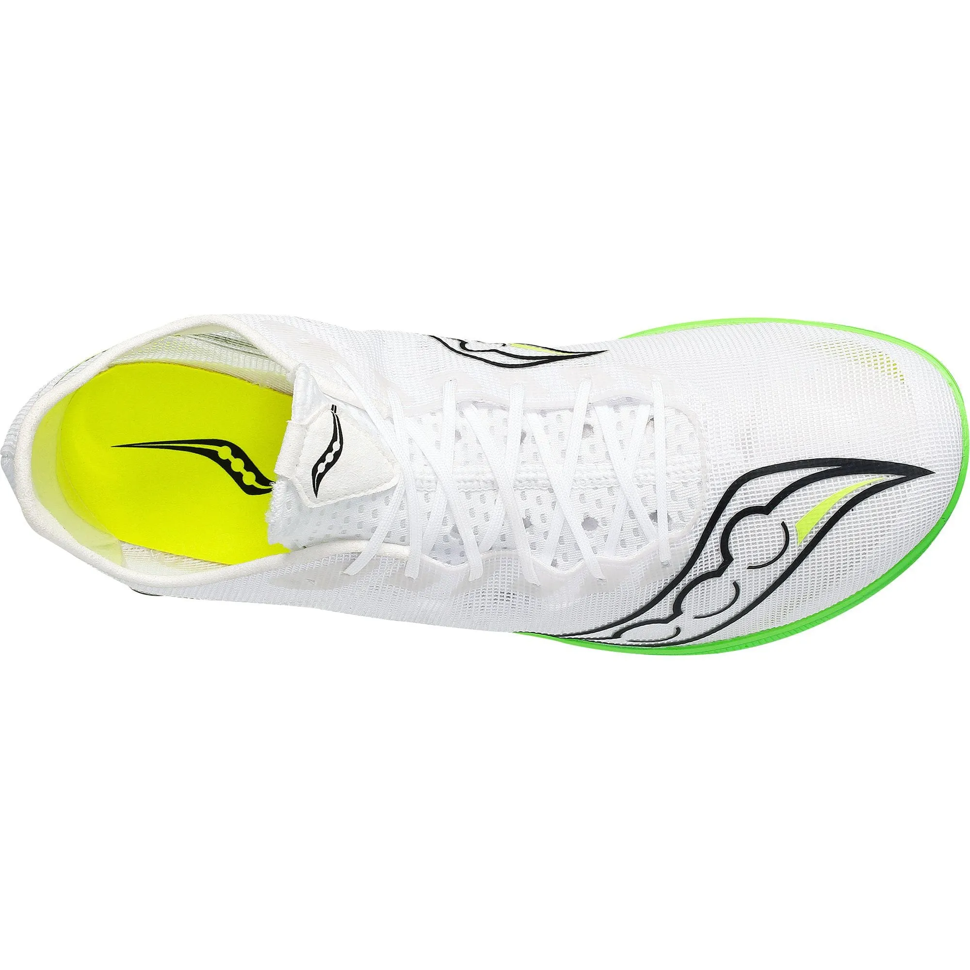 Saucony Saucony Endorphin Cheetah Damen Laufspikes - Weiß