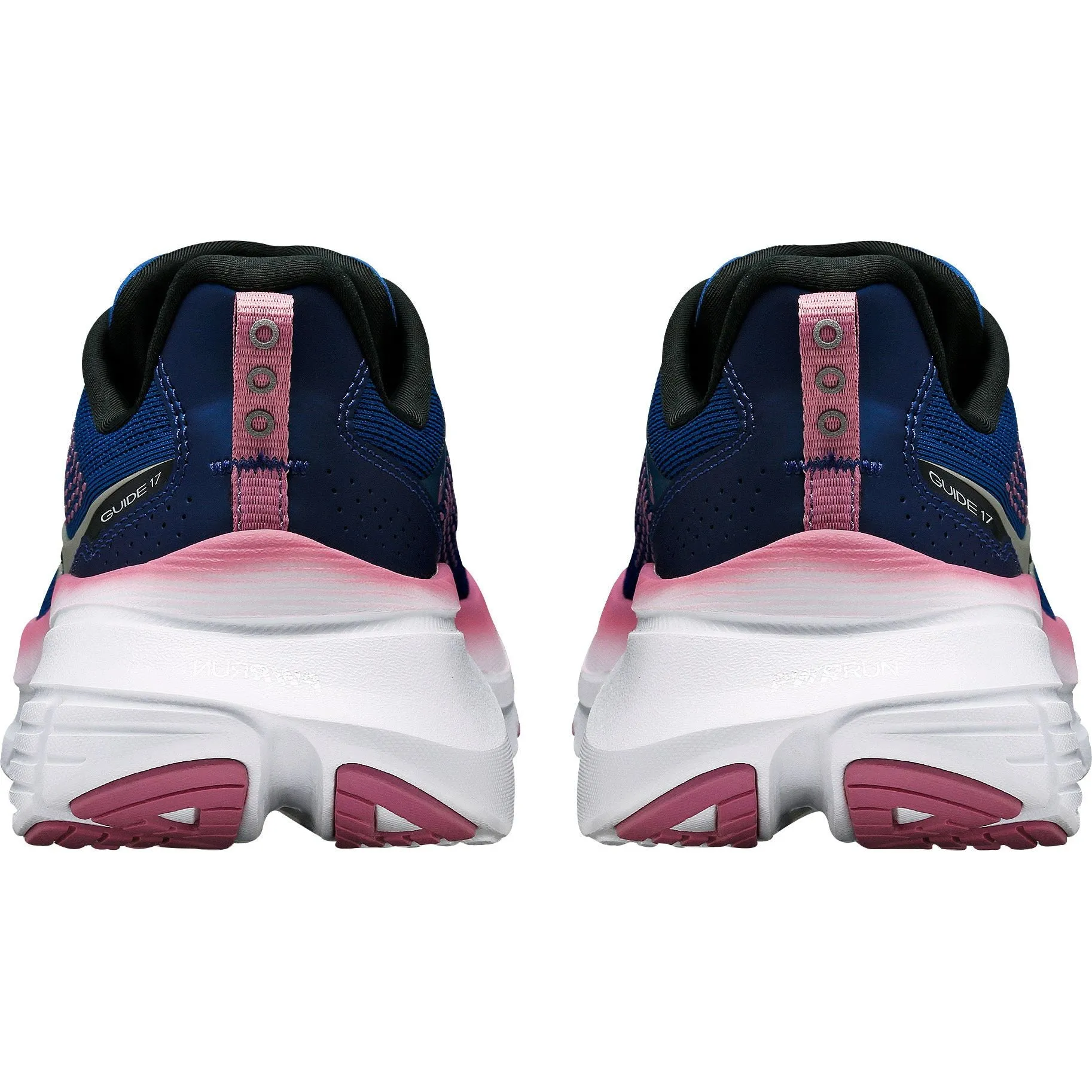 Schuhe Saucony Saucony Guide 17 WEITE PASSFORM Damen Laufschuhe - Marine