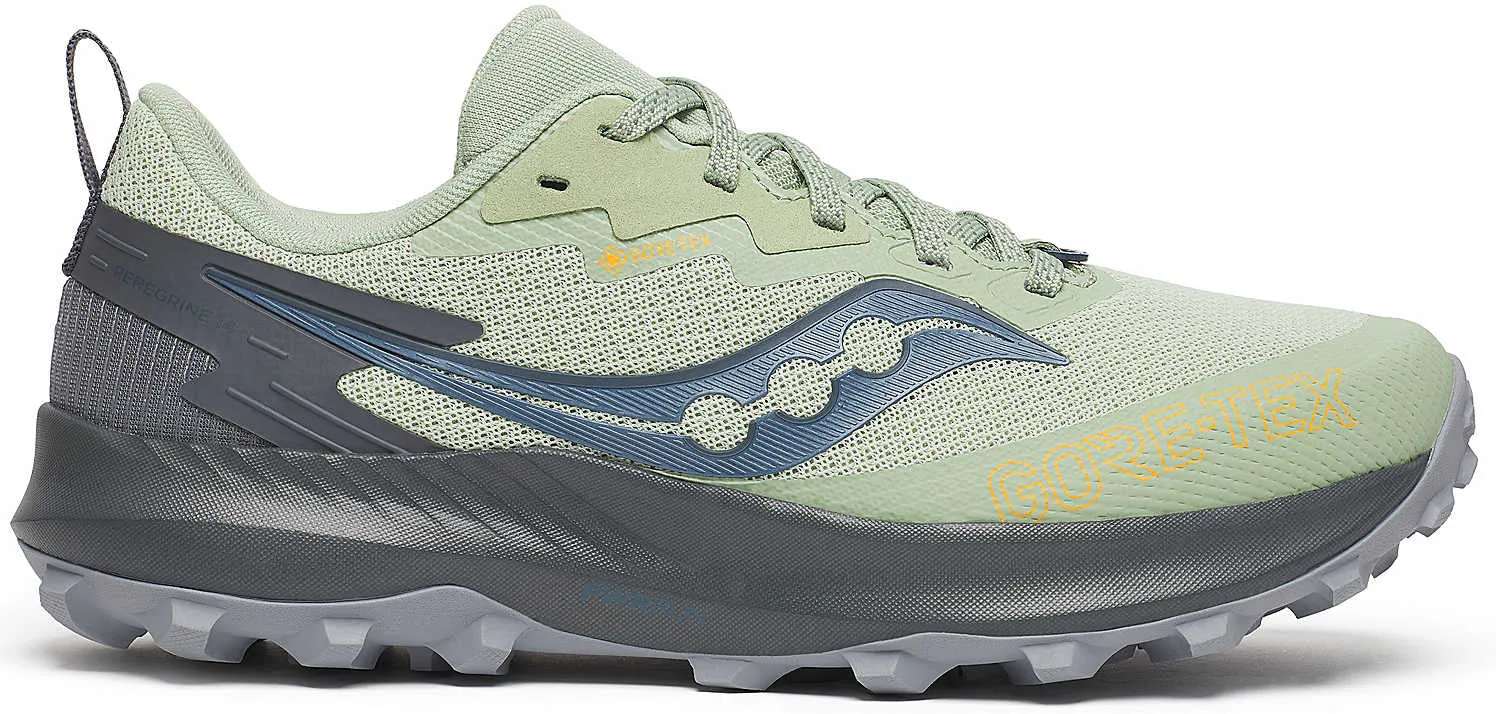 Saucony Saucony Peregrine 14 GORE-TEX Damen Trailrunning-Schuhe - Grün