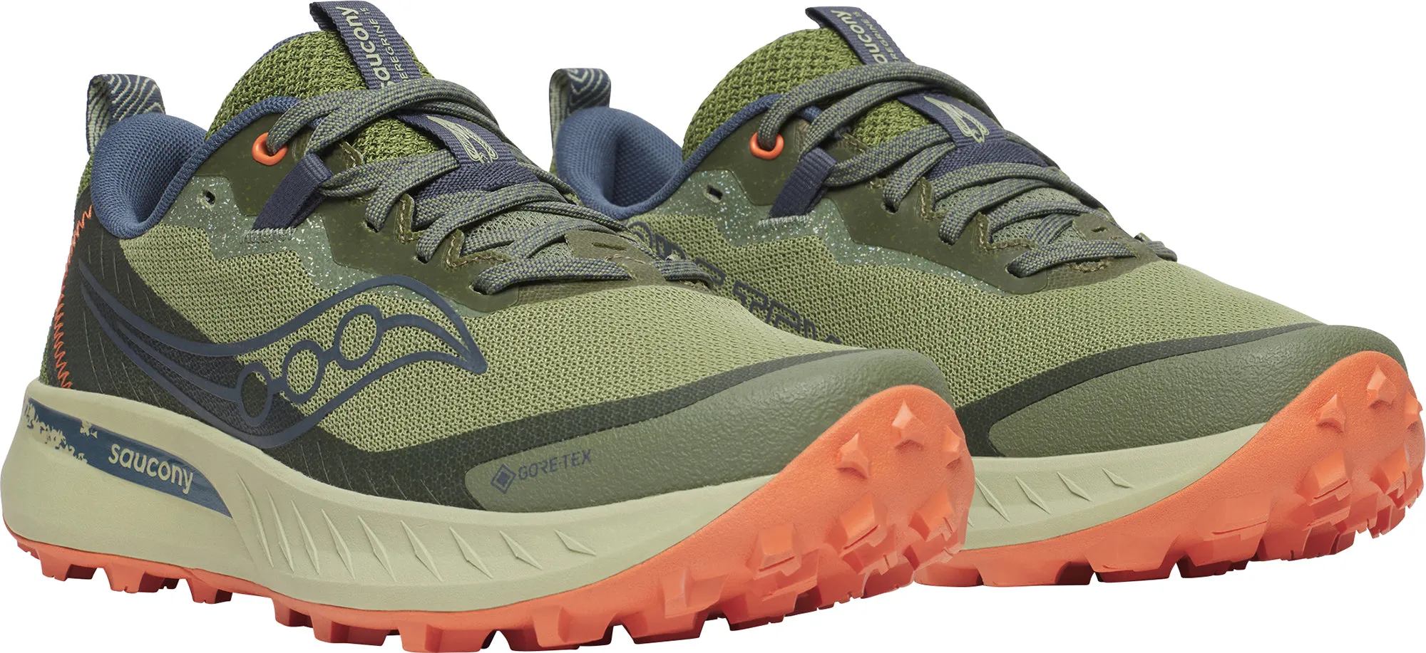 Saucony Saucony Peregrine 15 GORE-TEX Damen Trailrunning Schuhe - Grün