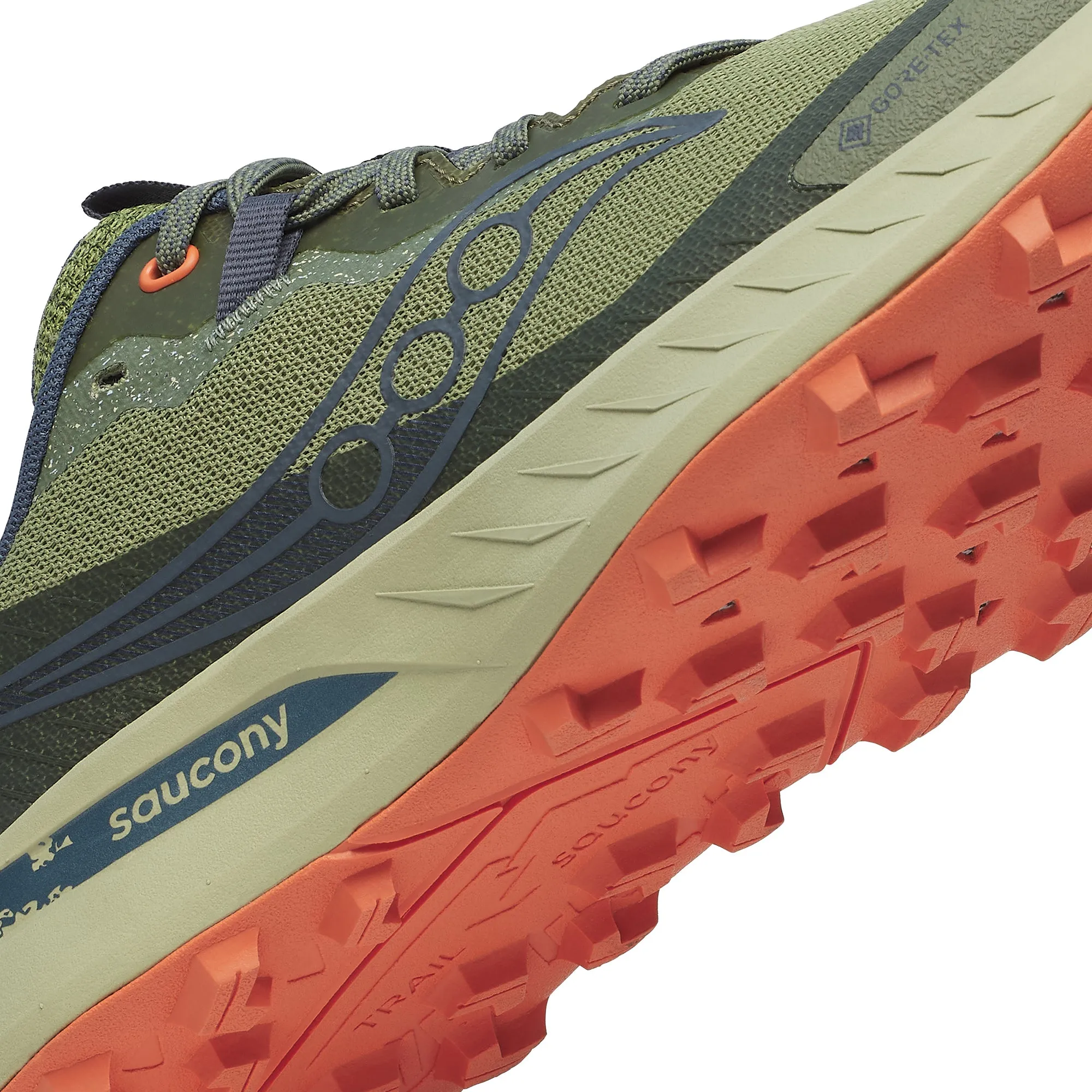Saucony Saucony Peregrine 15 GORE-TEX Damen Trailrunning Schuhe - Grün