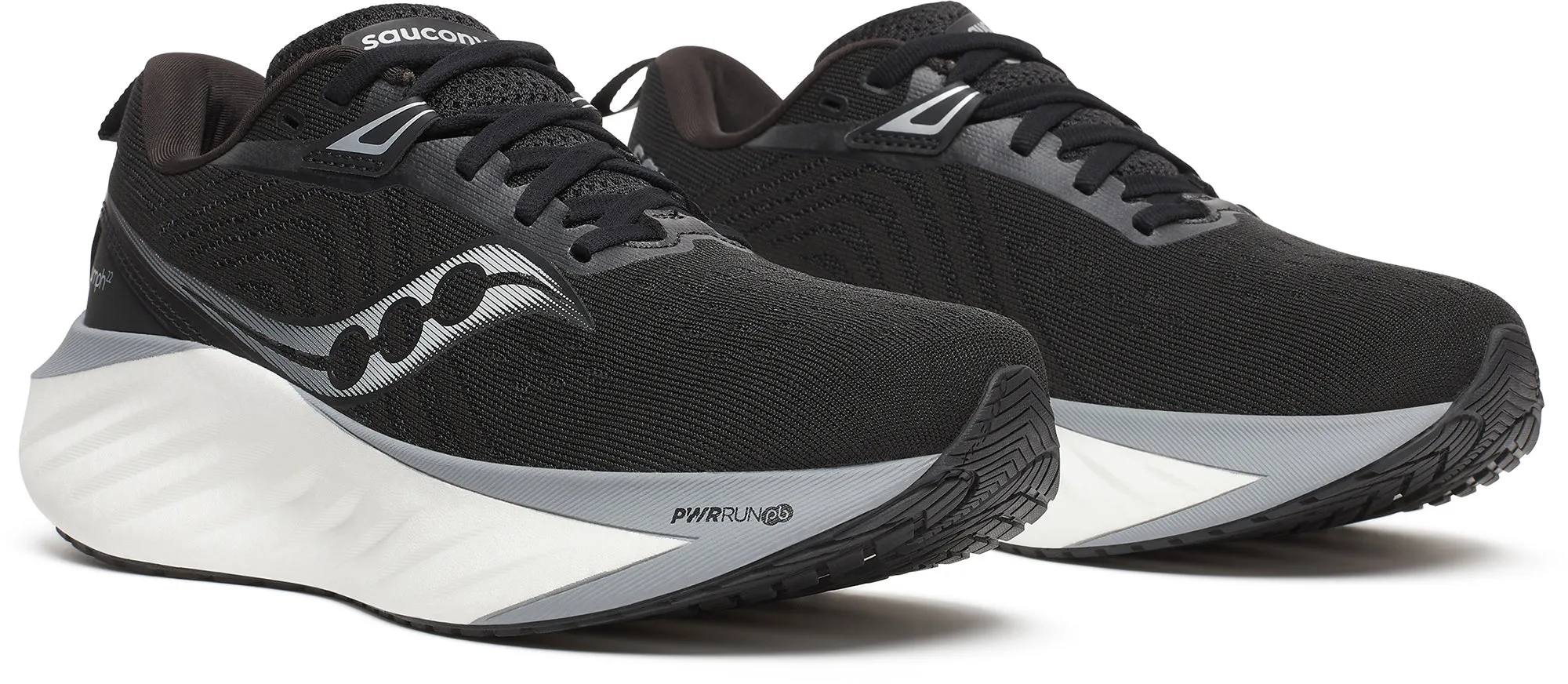 Saucony Triumph 22 Damen Laufschuhe - Schwarz