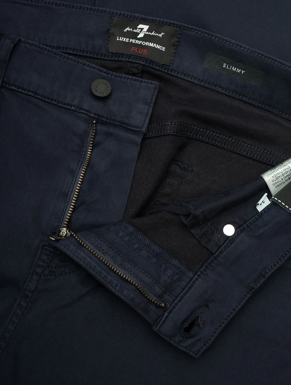 Slimmy Luxe Performance Jeans Blau