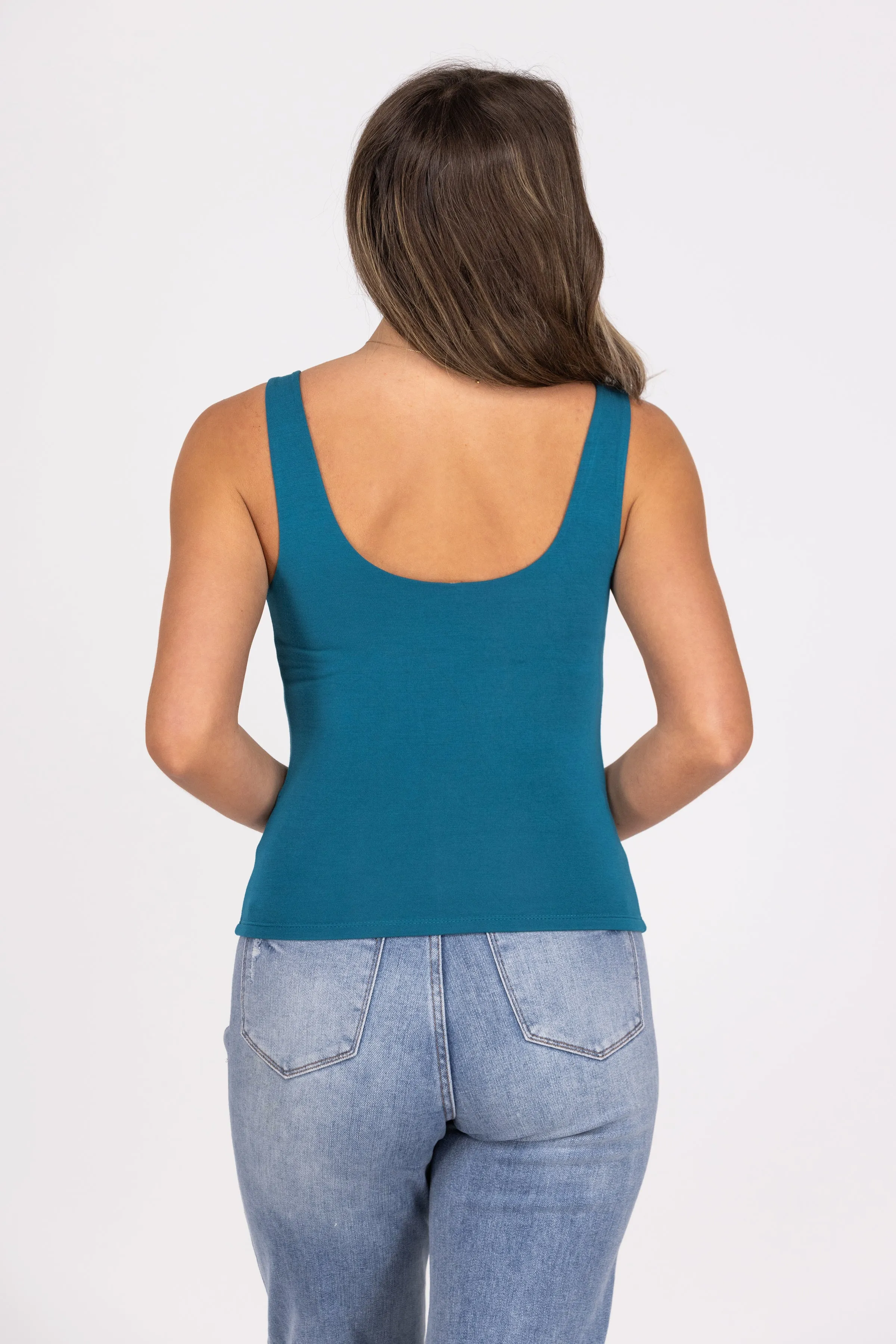 Softie Damen-Ausschnitt Basic Tanktop