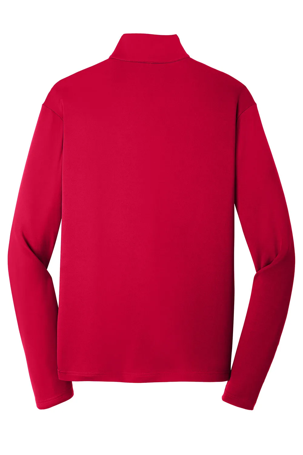 Sport-Tek Herren Competitor Feuchtigkeitstransportierendes 1/4-Zip Sweatshirt - Tiefrot