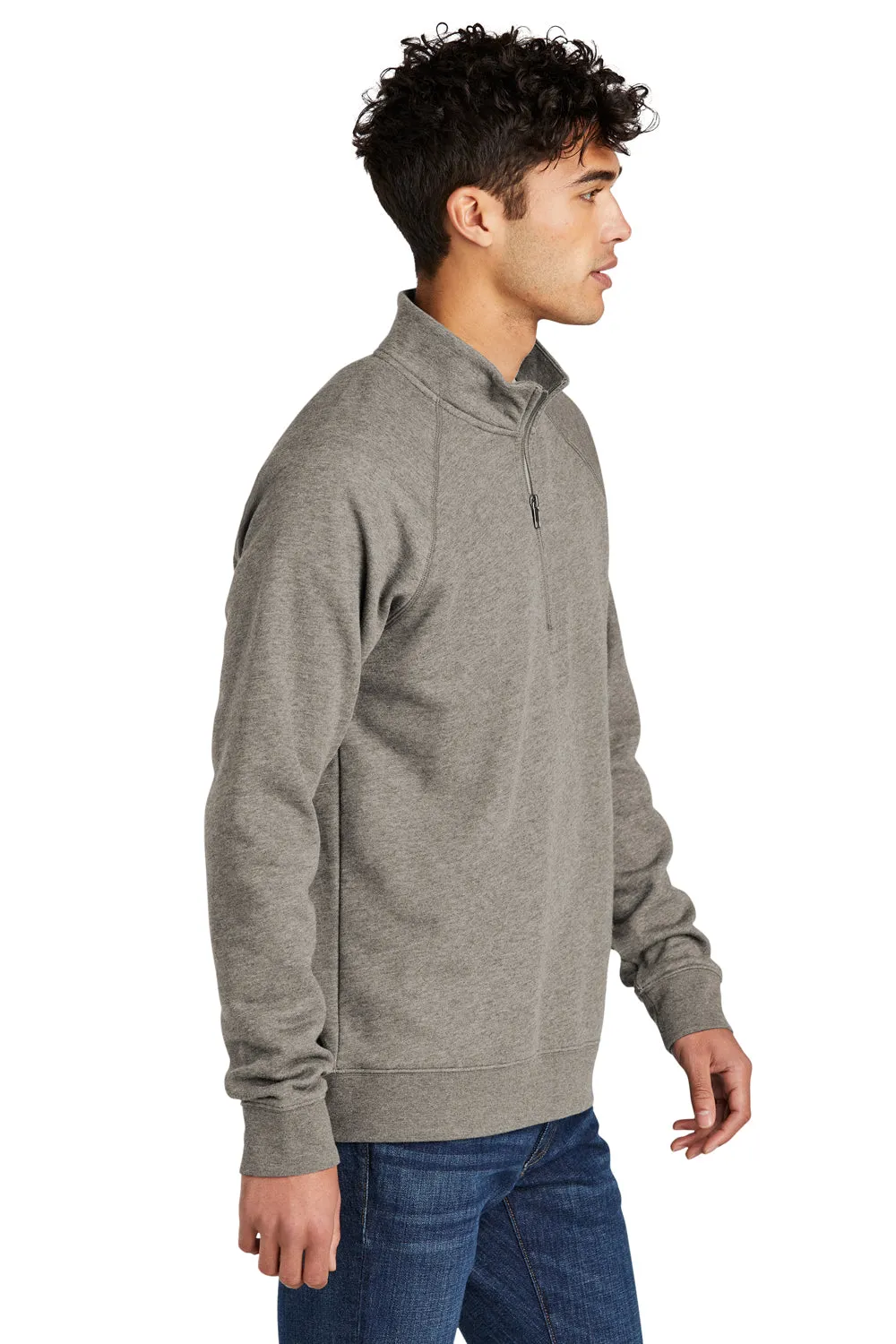 Sport-Tek Herren Drive Fleece 1/4 Zip Sweatshirt - Heather Vintage Grau