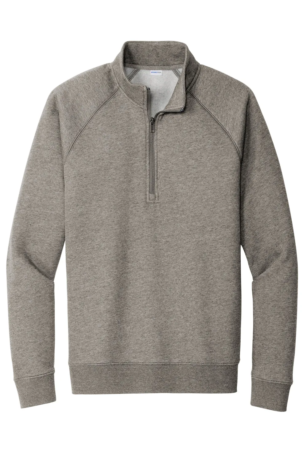 Sport-Tek Herren Drive Fleece 1/4 Zip Sweatshirt - Heather Vintage Grau