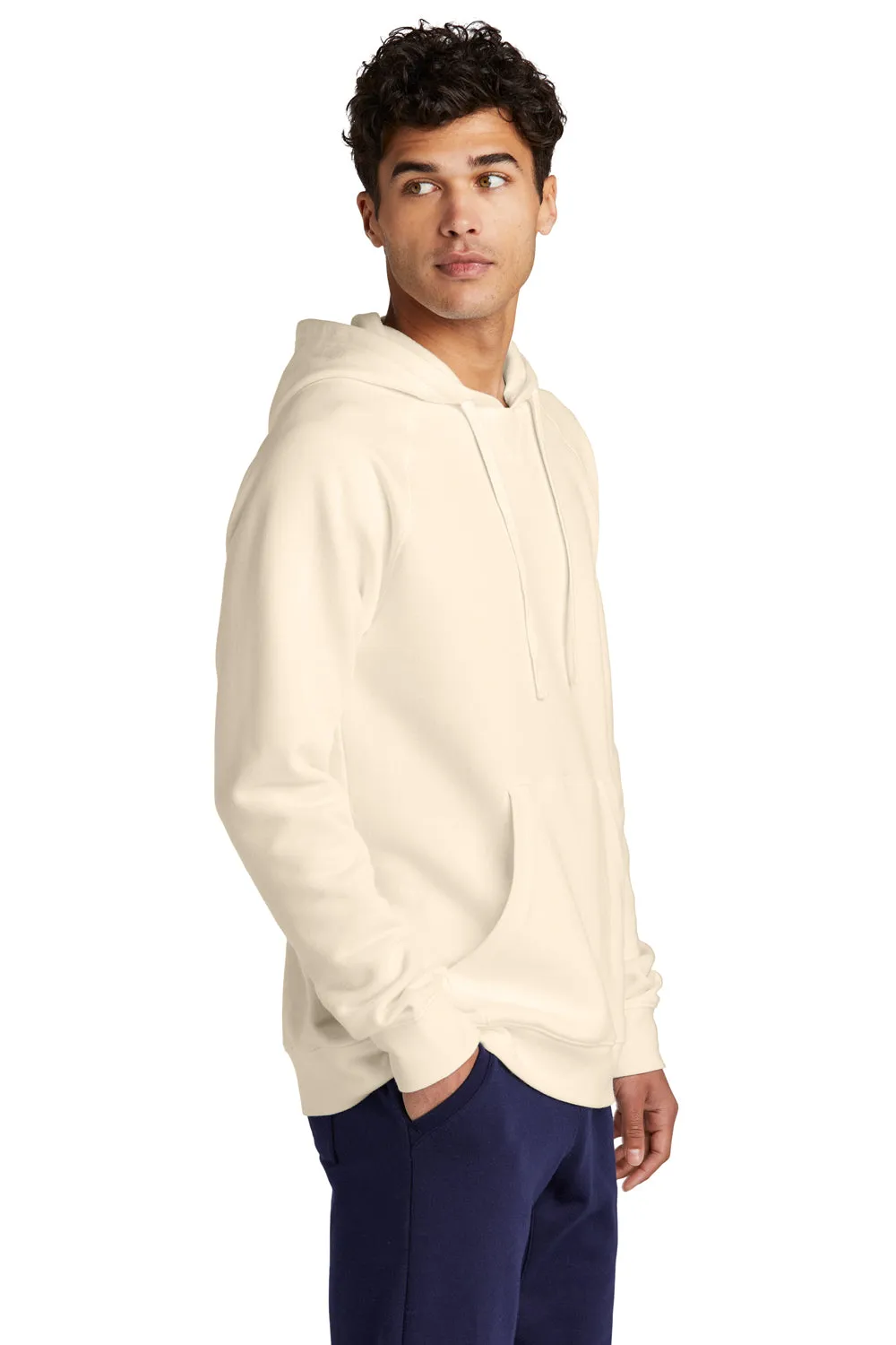 Sport-Tek Herren Drive Fleece Kapuzenpullover mit Kangaroo-Tasche - Ecru