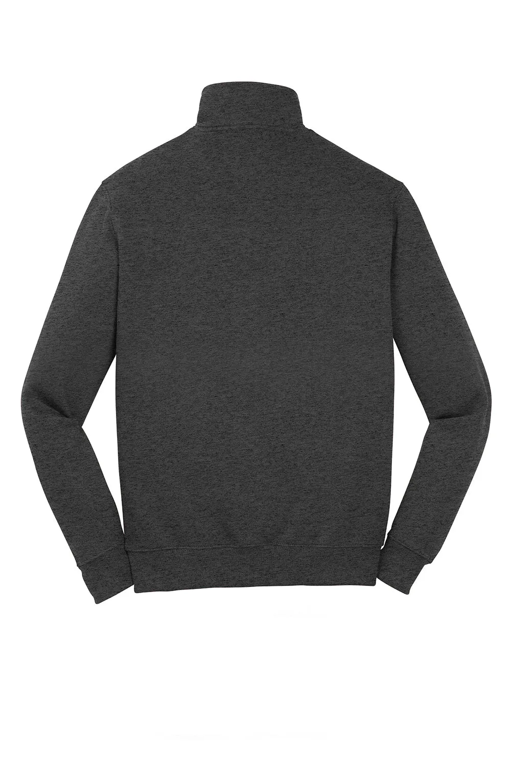 Sport-Tek Herren Fleece-Pullover mit 1/4-Zip und Schrumpffestigkeit - Heather Graphitgrau