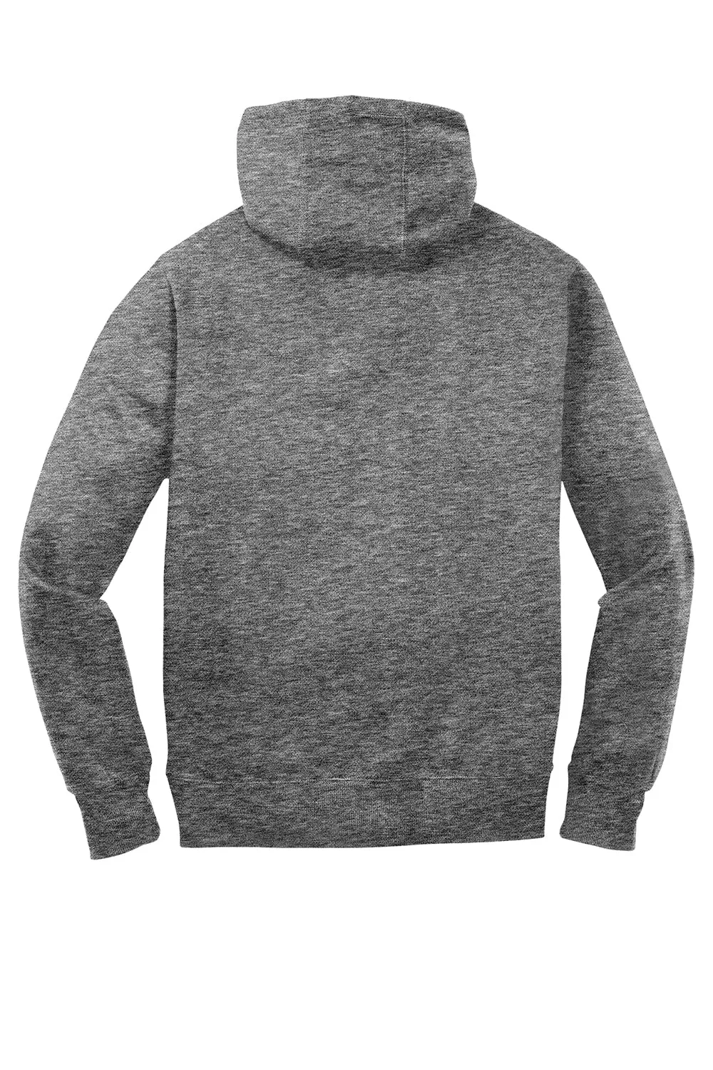 Sport-Tek Herren Fleece Kapuzenpullover mit Anti-Schrumpf-Funktion und Kangaroo-Tasche - Vintage Grau Meliert
