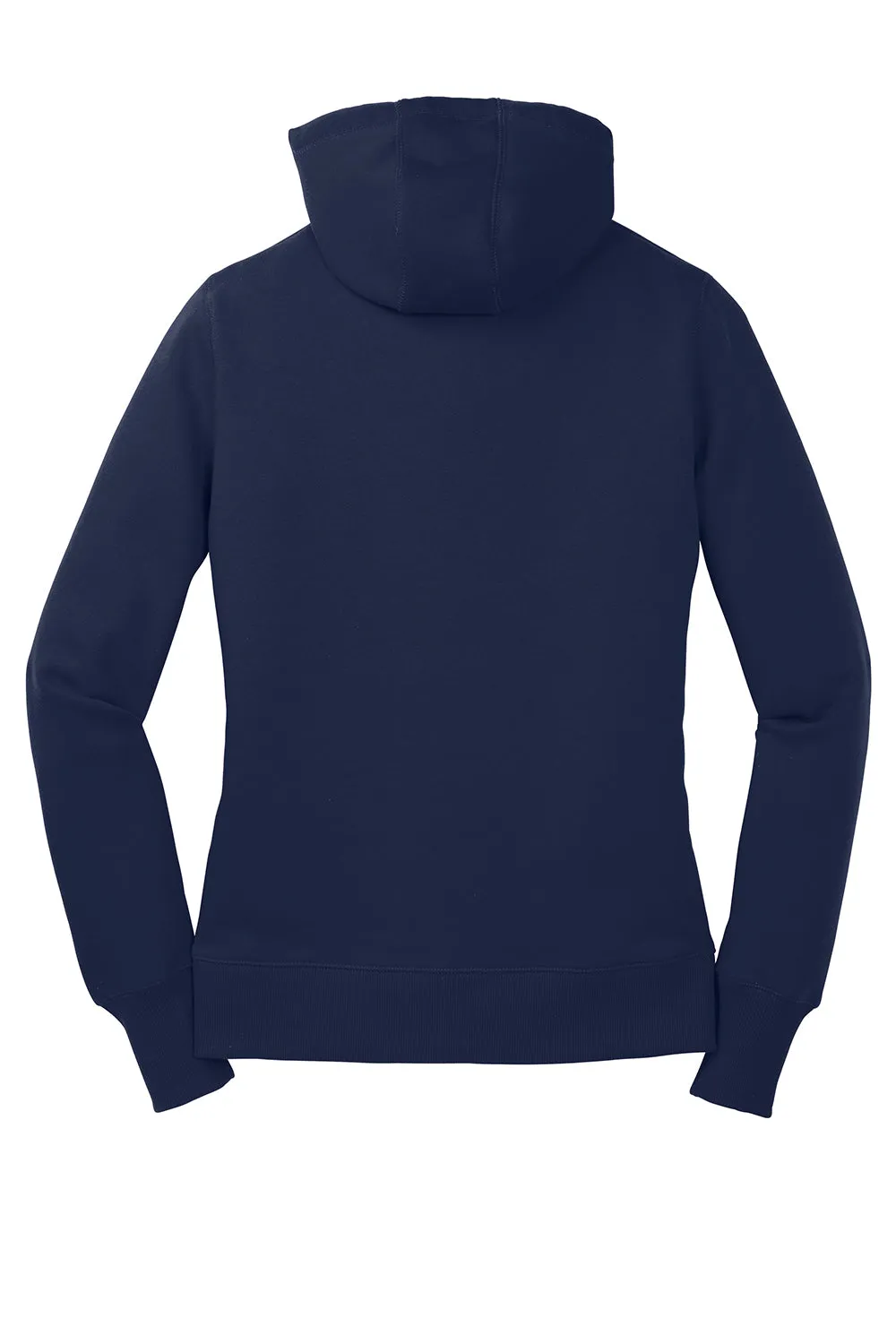 Sport-Tek Damen Fleece Kapuzenpullover mit Anti-Schrumpf-Funktion und Kangaroo-Tasche - Echt Marineblau