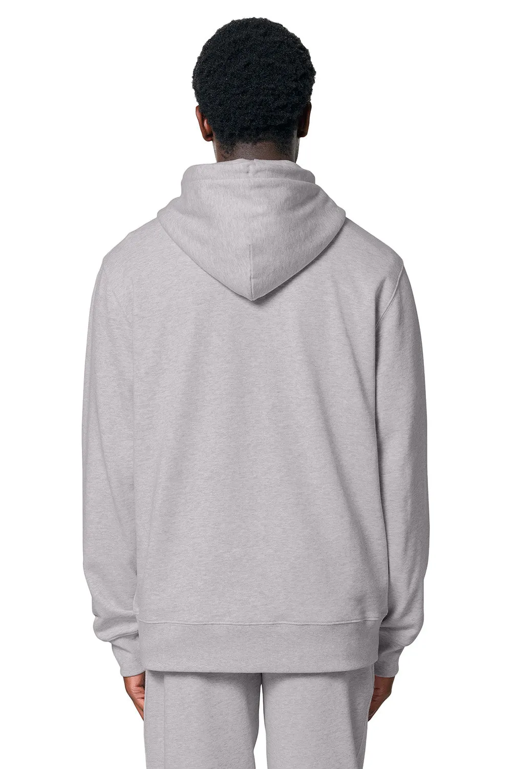 Stanley/Stella Herren Cruiser 2.0 Kapuzenpullover mit Kangaroo-Tasche - Heather Cool Grau