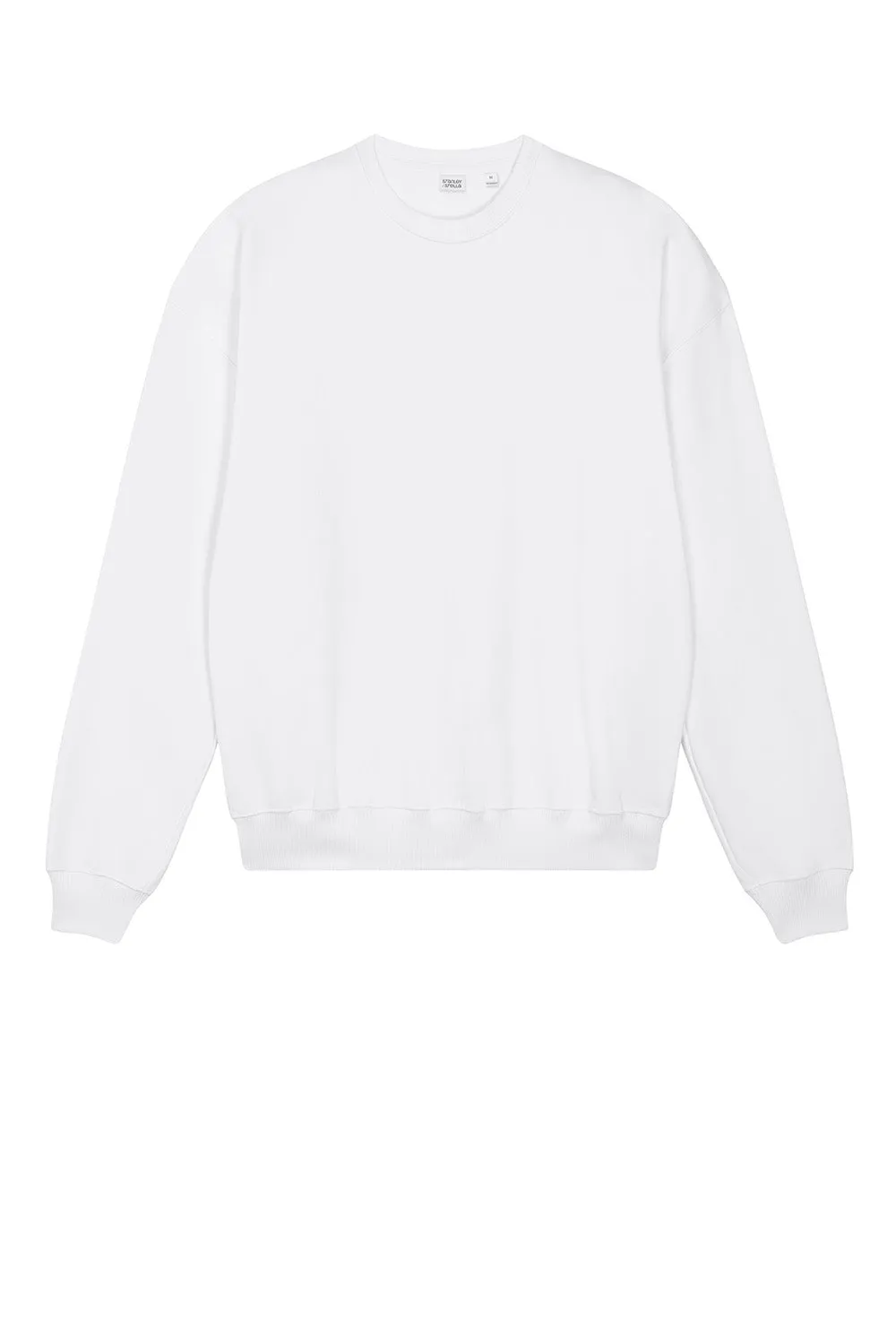Stanley/Stella Herren Ledger Dry Crewneck Sweatshirt - Weiß