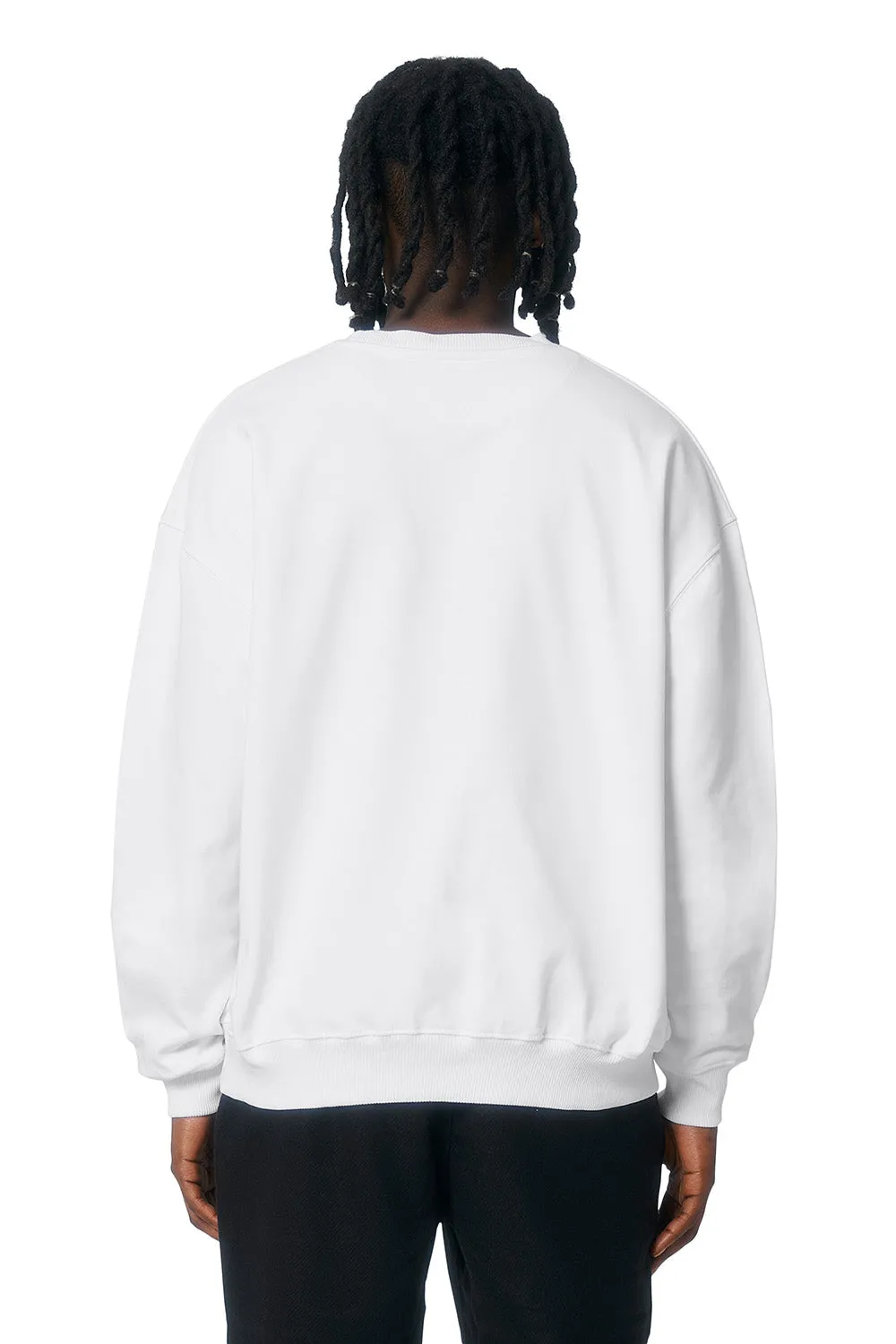 Stanley/Stella Herren Ledger Dry Crewneck Sweatshirt - Weiß