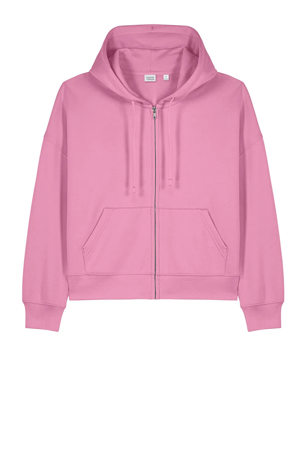 Stanley/Stella Damen Ida Kapuzenpullover mit Reißverschluss und Taschen - Bubble Pink