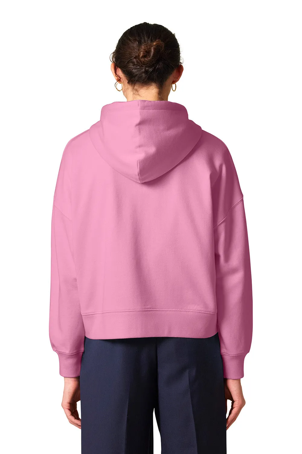 Stanley/Stella Damen Ida Kapuzenpullover mit Reißverschluss und Taschen - Bubble Pink