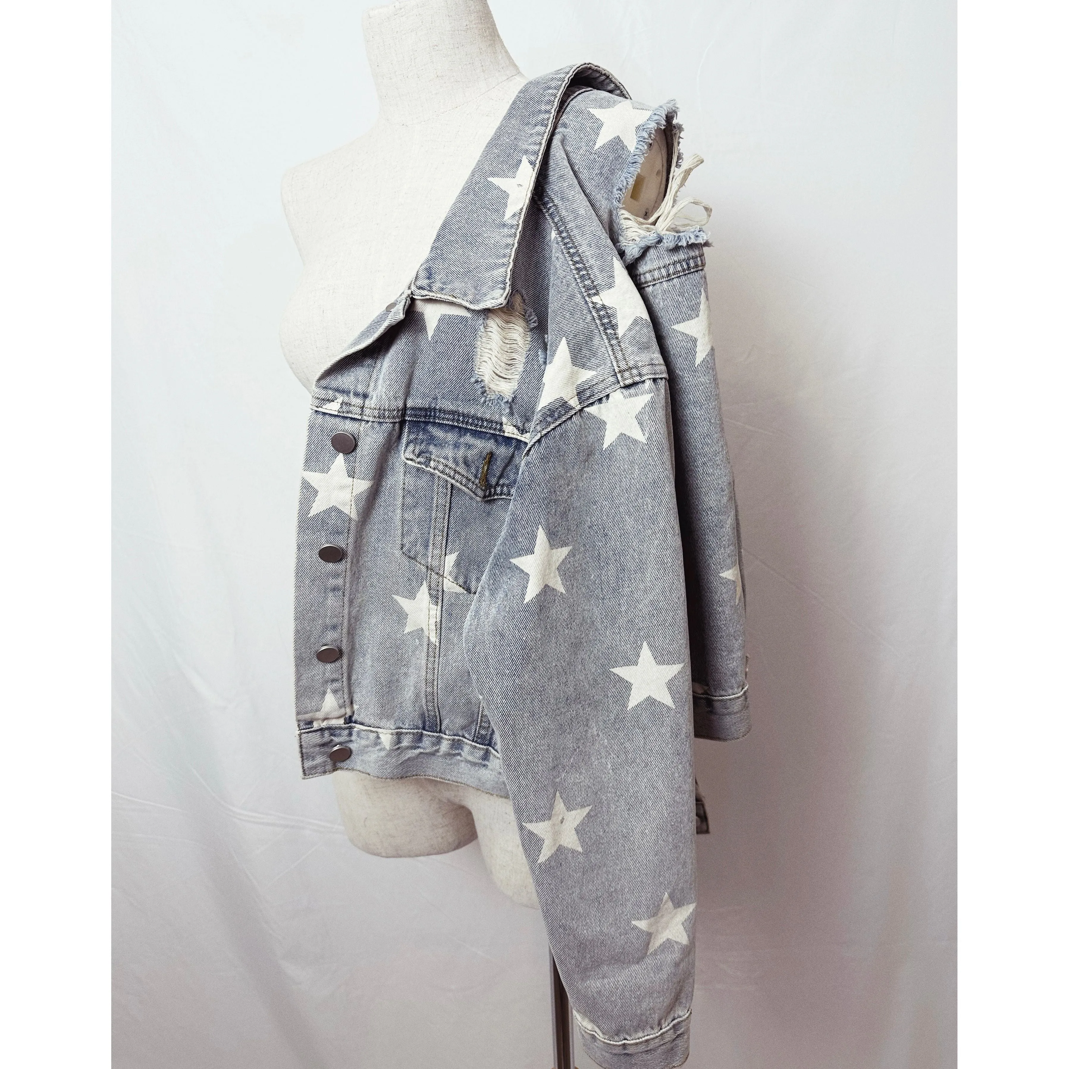 Stars Denim Jacke
