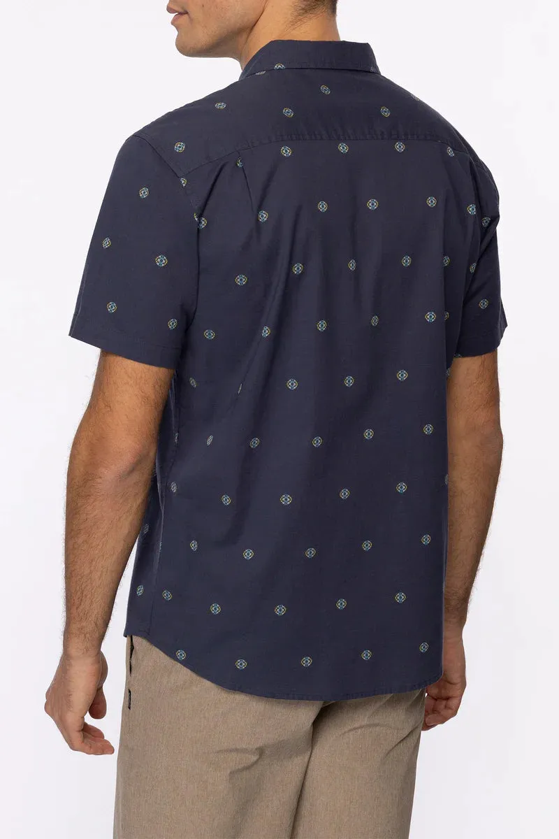 Gezähmtes Dobby S/S Hemd