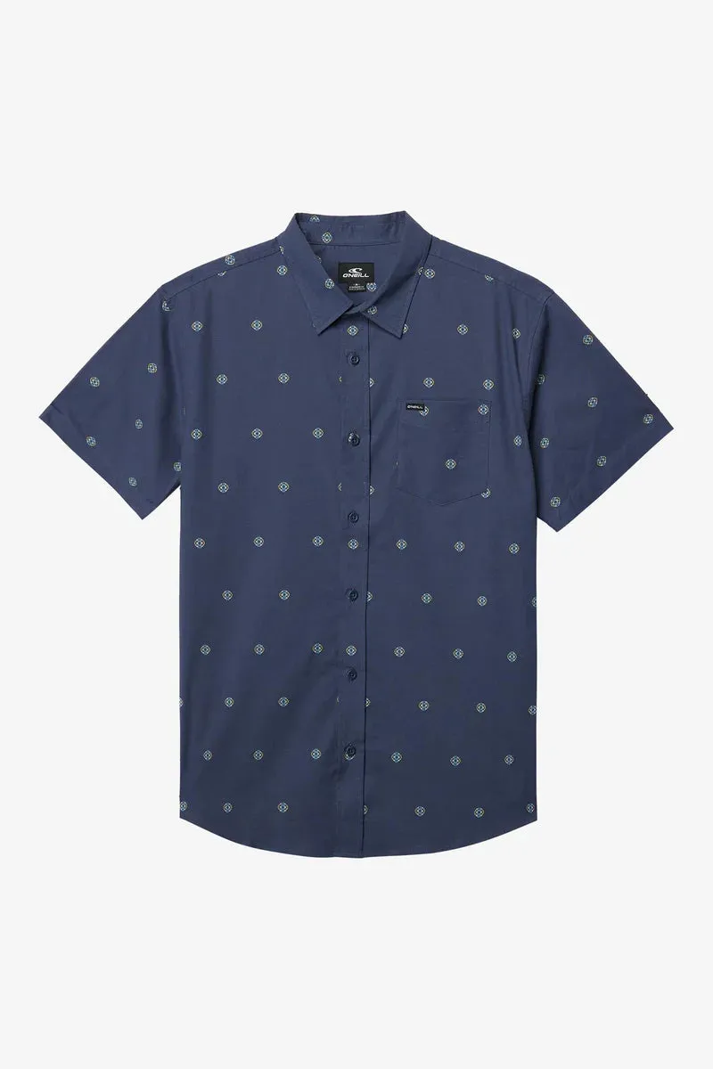 Gezähmtes Dobby S/S Hemd