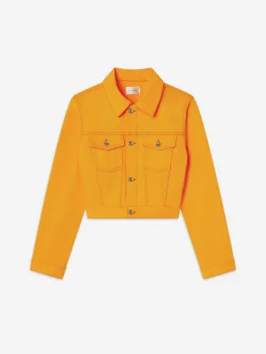 Die Maßgeschneiderte Denimjacke -- Ringelblume