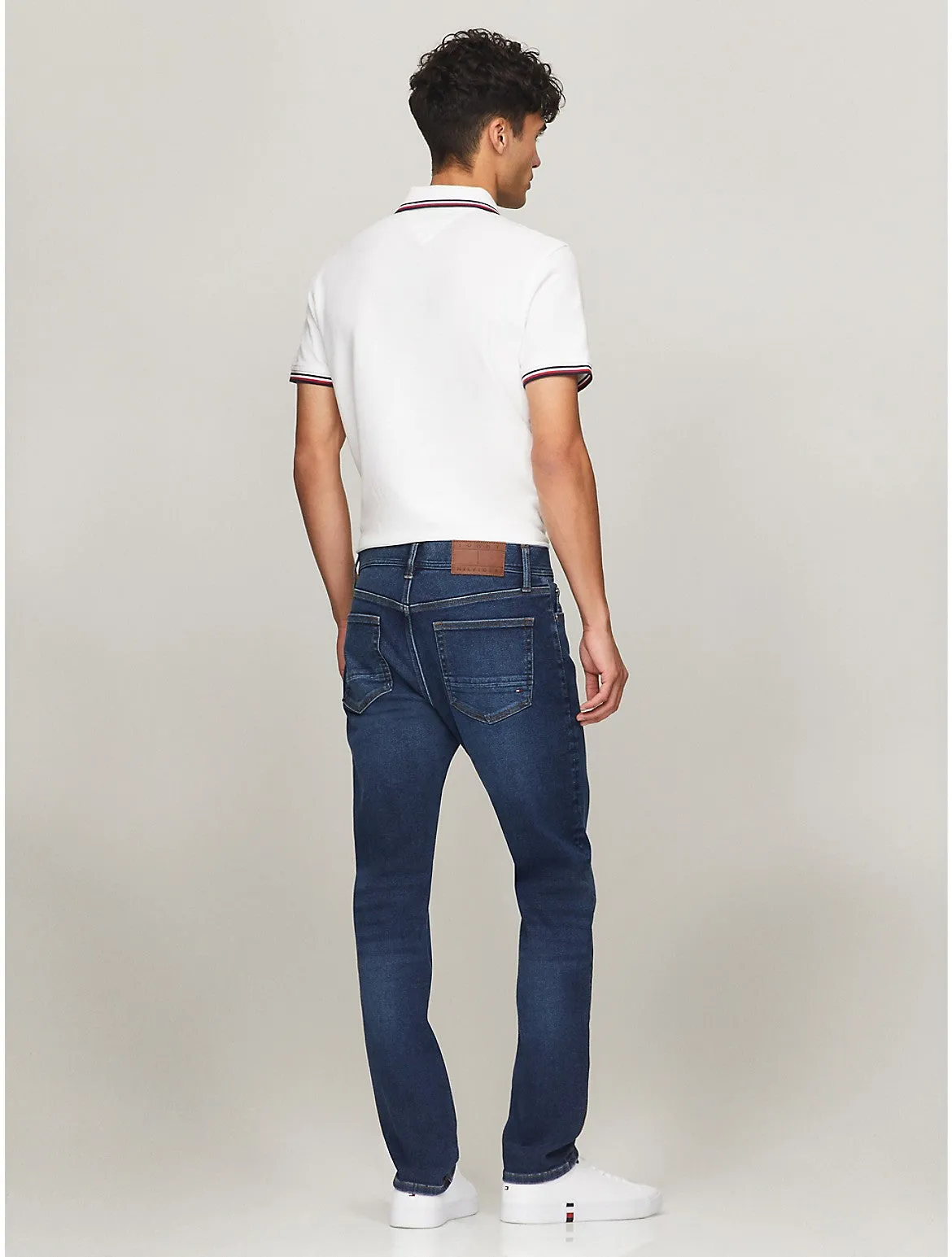 Tommy Hilfiger Herren Slim Fit Jeans in Dunkelblau