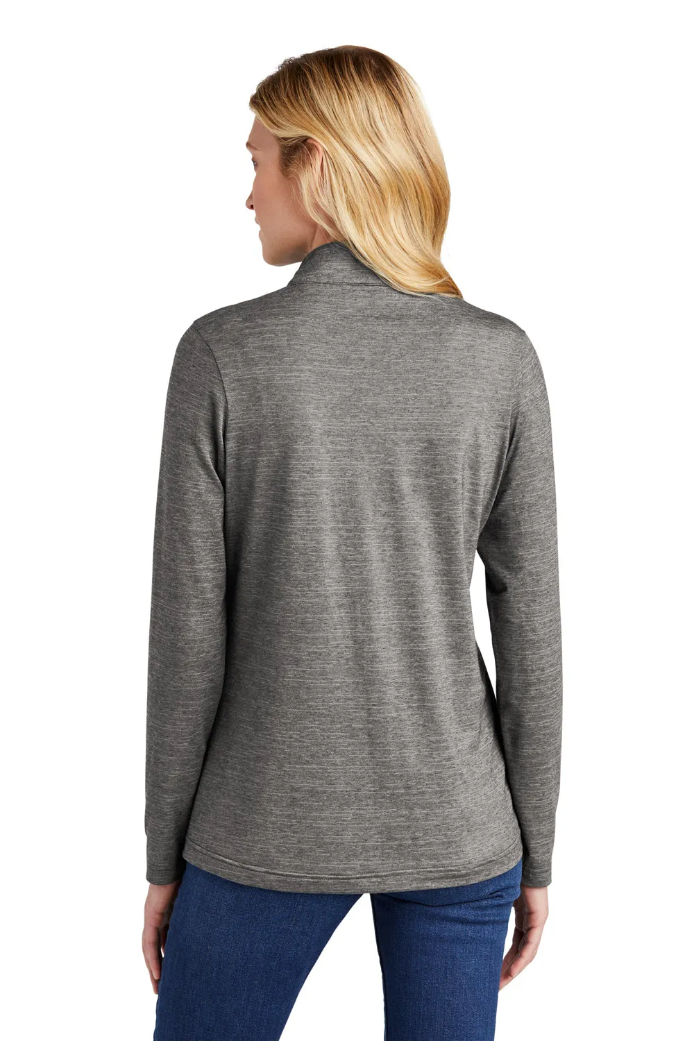 TravisMathew Damen Crestview 1/4-Zip Sweatshirt - Heather Grau