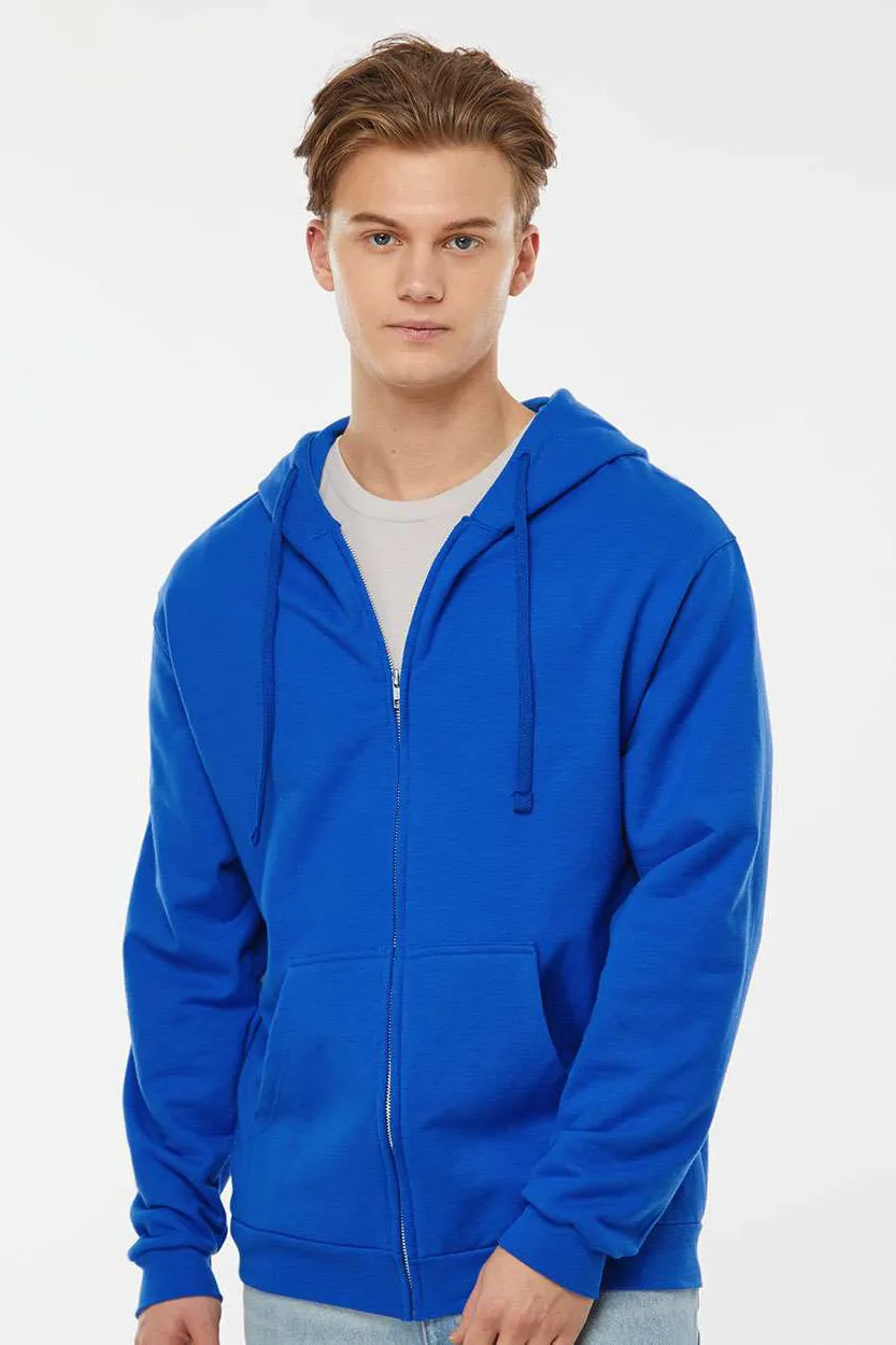Tultex Herren Kapuzenpullover mit Reißverschluss und Taschen - Königsblau
