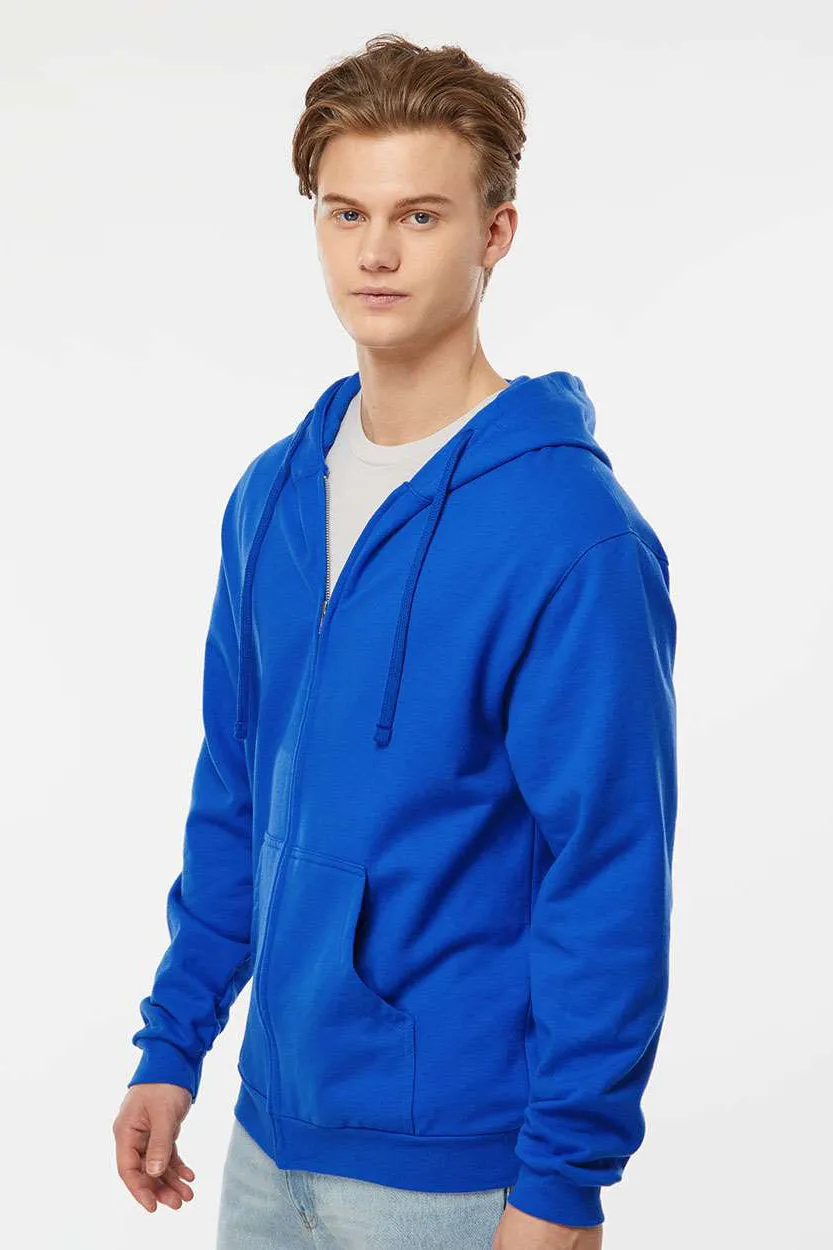 Tultex Herren Kapuzenpullover mit Reißverschluss und Taschen - Königsblau