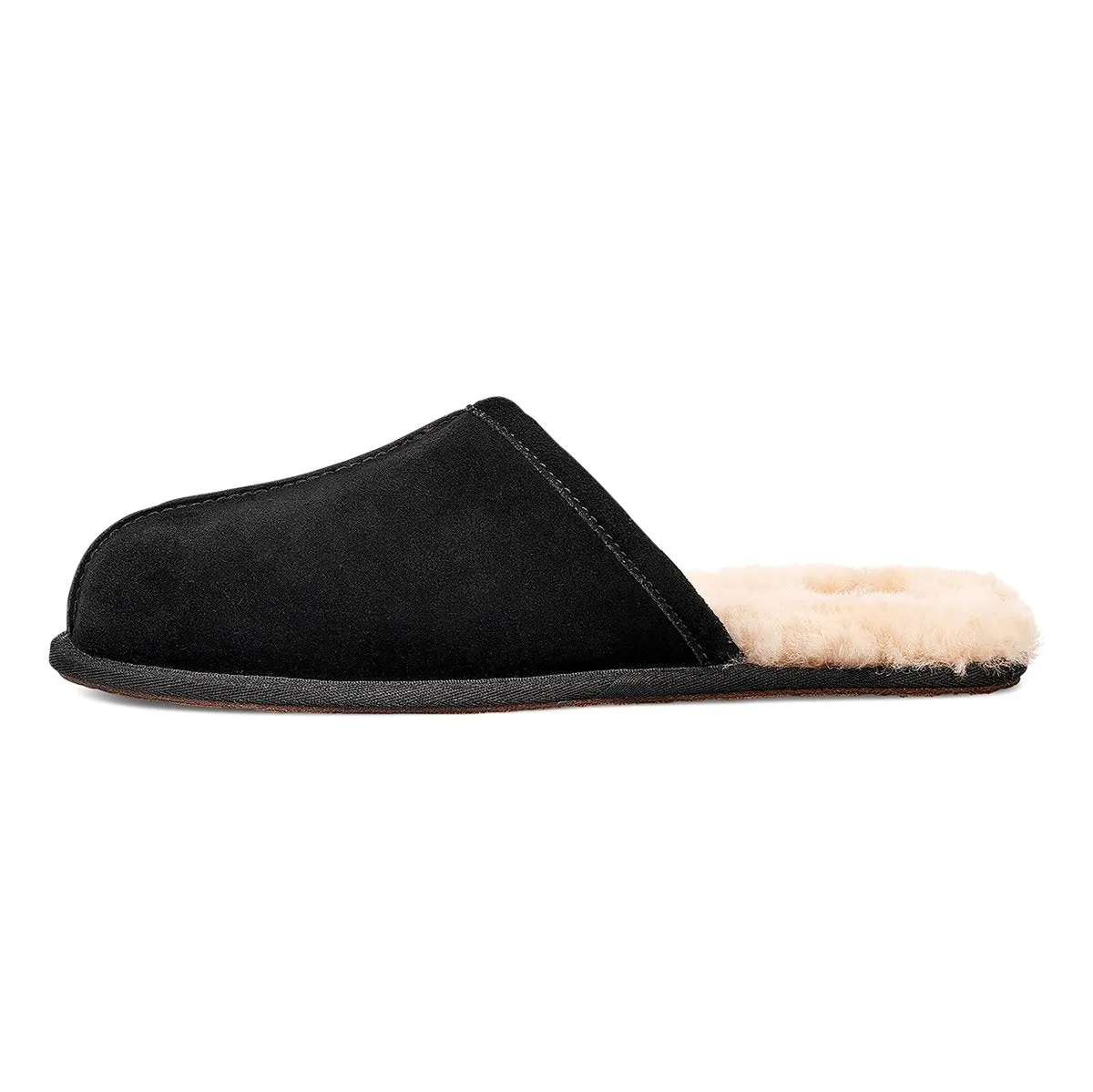 UGG Herren Pantoffeln Schwarz Wildleder