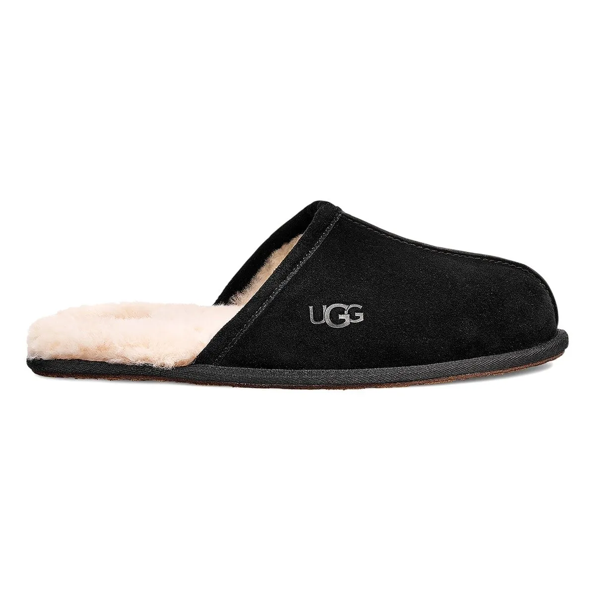 UGG Herren Pantoffeln Schwarz Wildleder