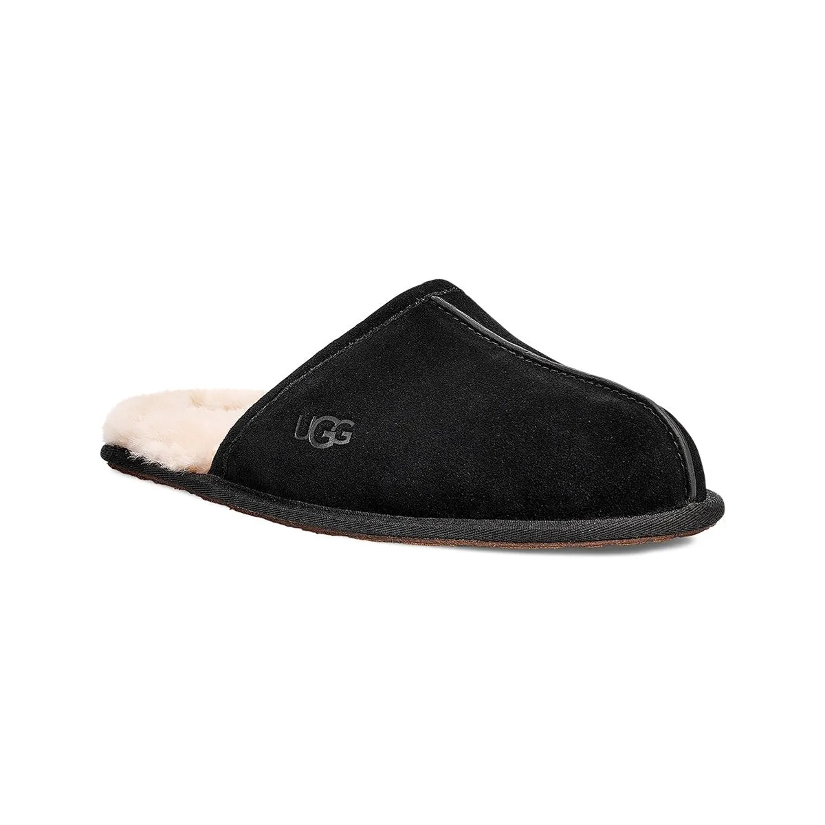 UGG Herren Pantoffeln Schwarz Wildleder