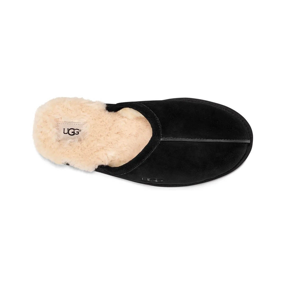 UGG Herren Pantoffeln Schwarz Wildleder